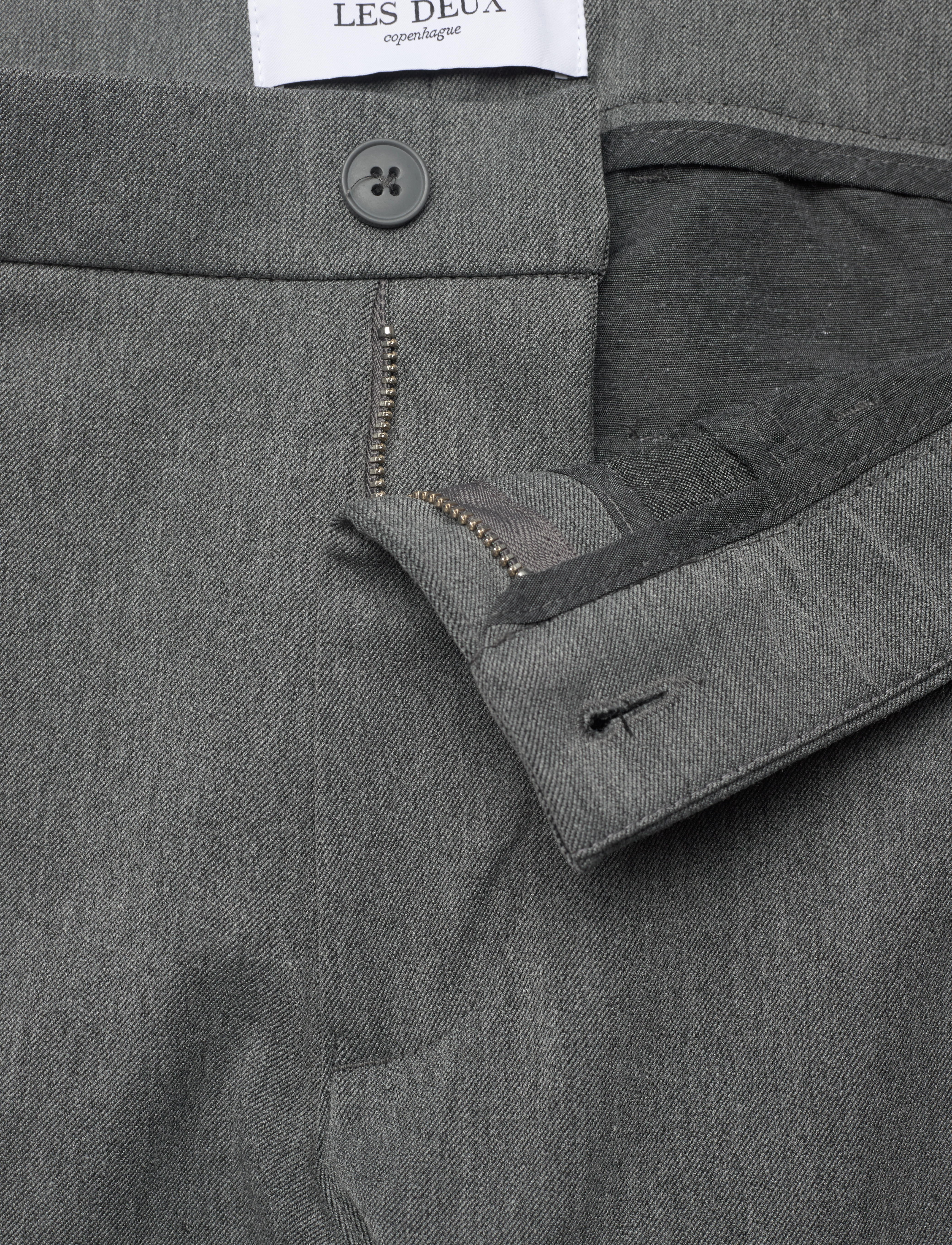 Les Deux - Como Slacks - grey melange - 3