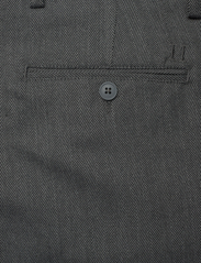 Les Deux - Como Herringbone Suit Pants - anzugshosen - light grey mÉlange/charcoal - 5