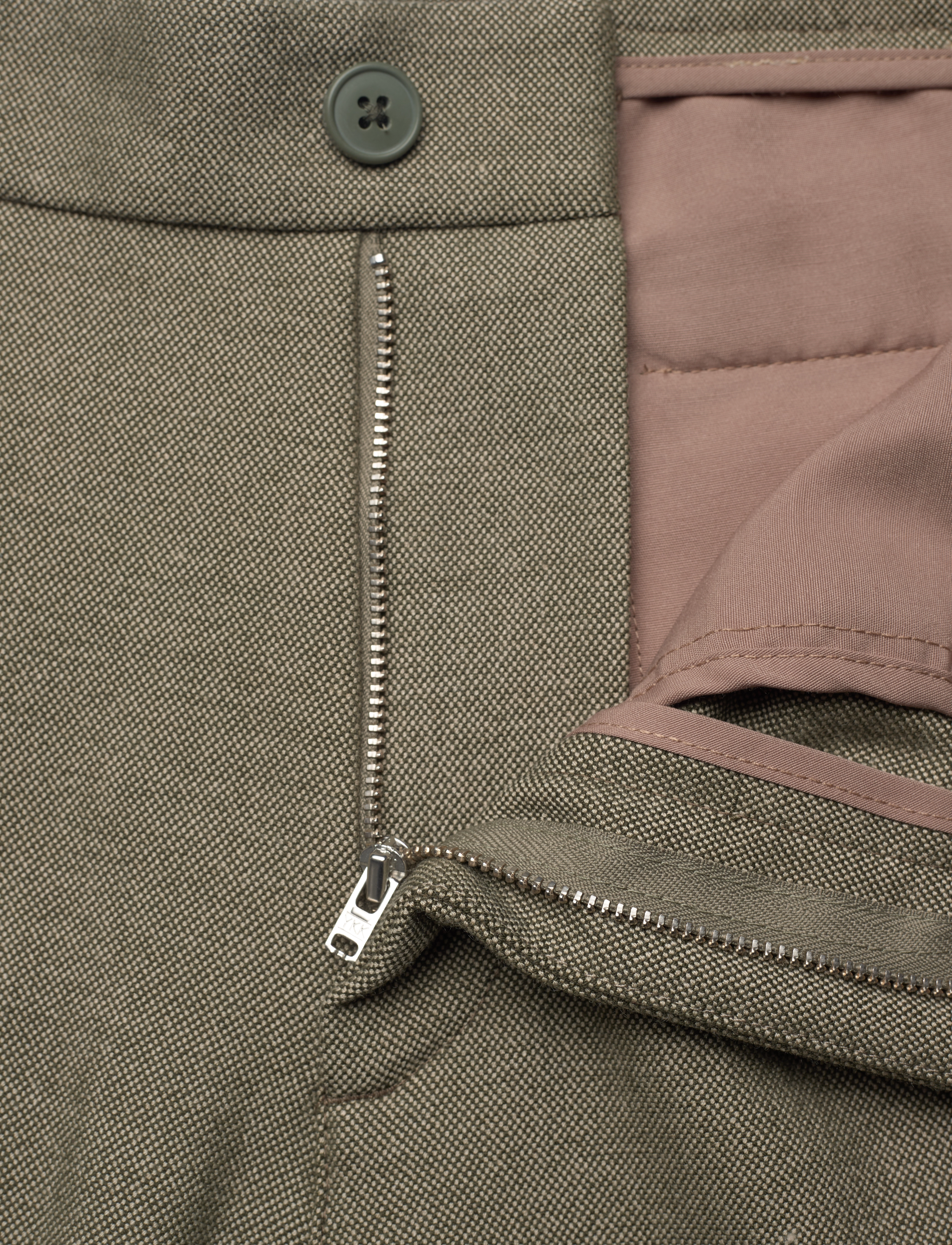 Les Deux - Como Reg 2-Tone Shorts - olive night/light sand - 3