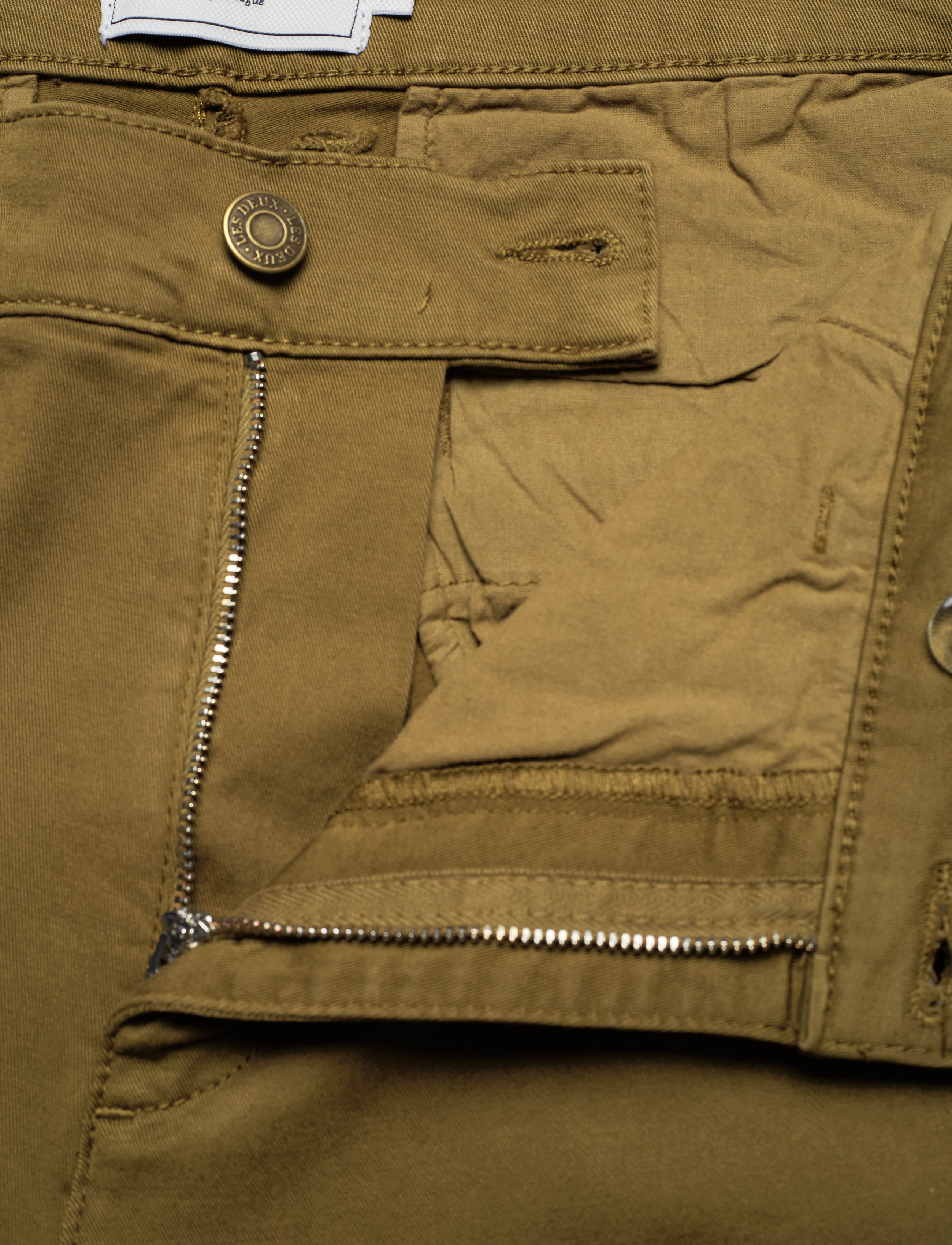 Les Deux - Orta Chino Pants - dark olive green - 3