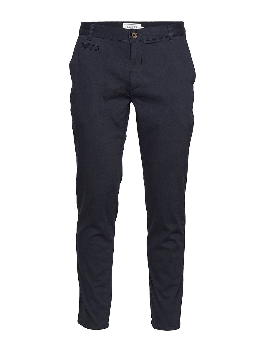 Les Deux - Pascal Chino Pants - chino-püksid - dark navy - 0