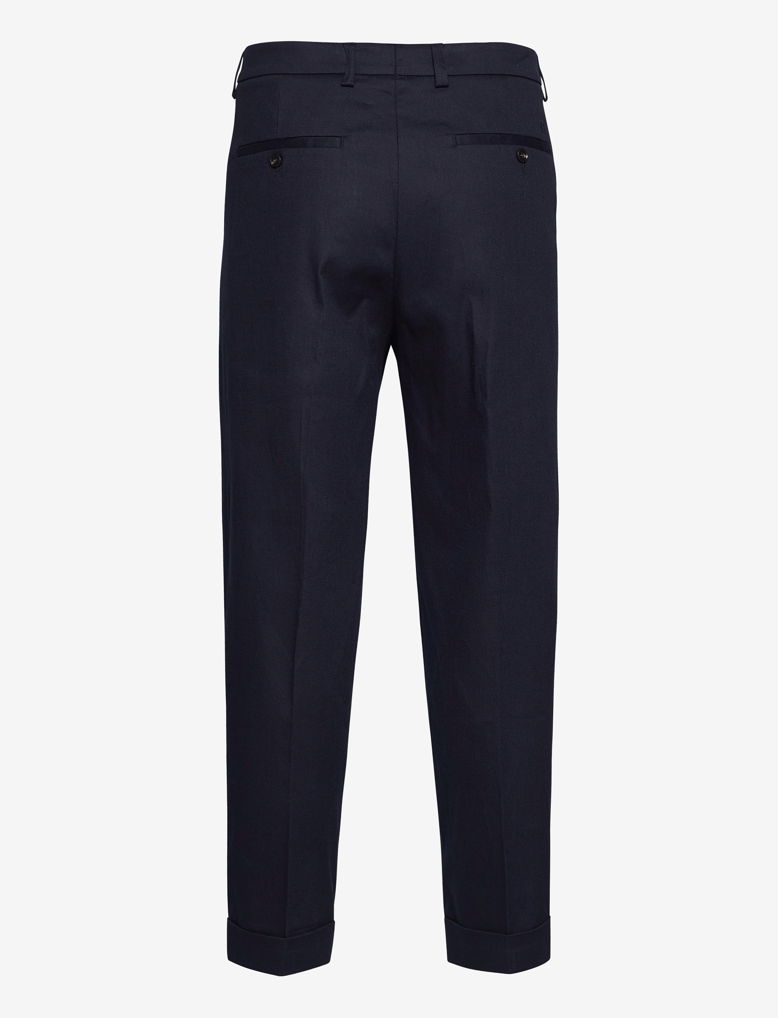 Les Deux - Preston Dobby Pants - dark navy - 1