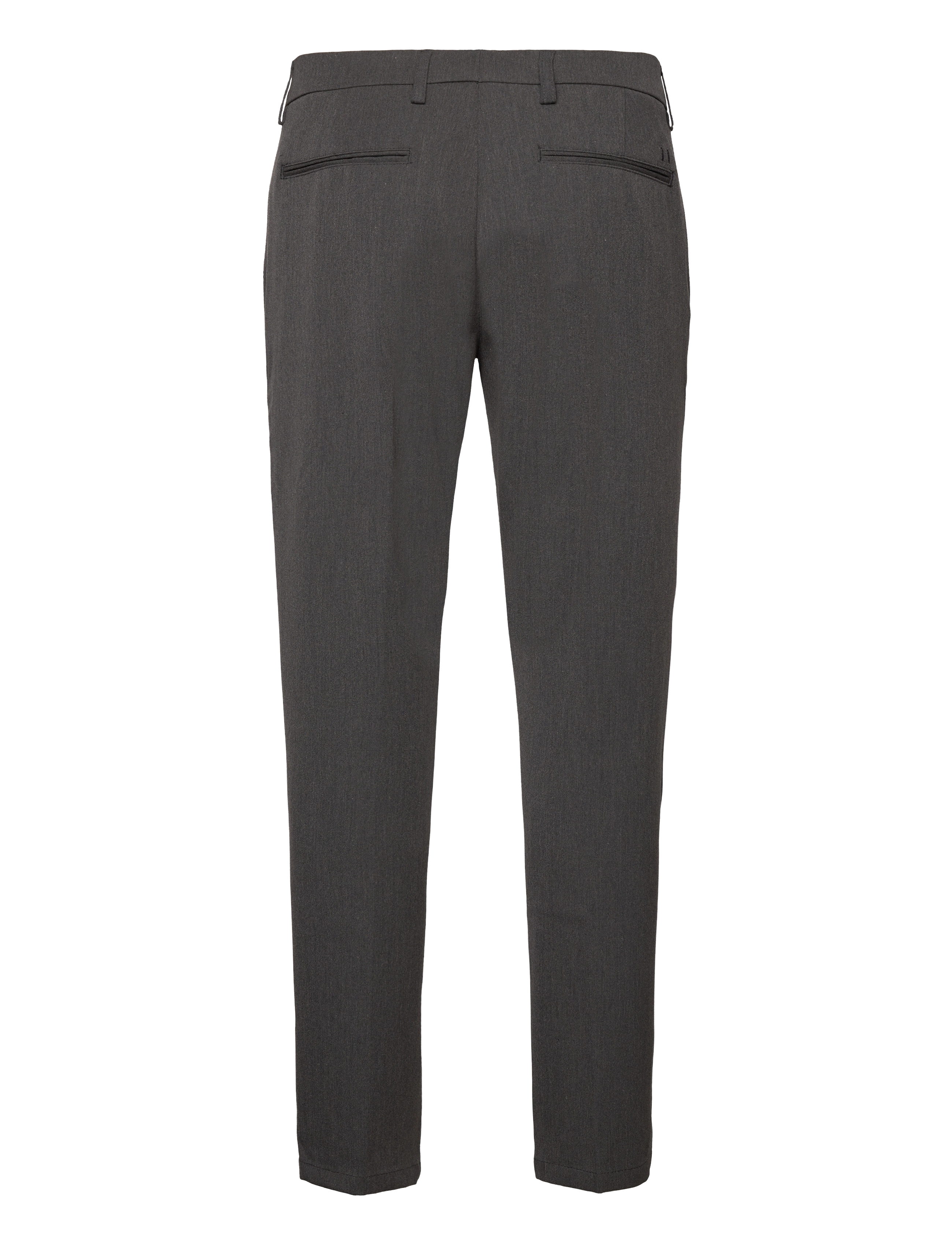 Les Deux - Como Reg Suit Pants - dark grey melange - 1