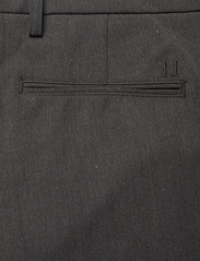 Les Deux - Como Reg Suit Pants - kostymbyxor - dark grey melange - 4