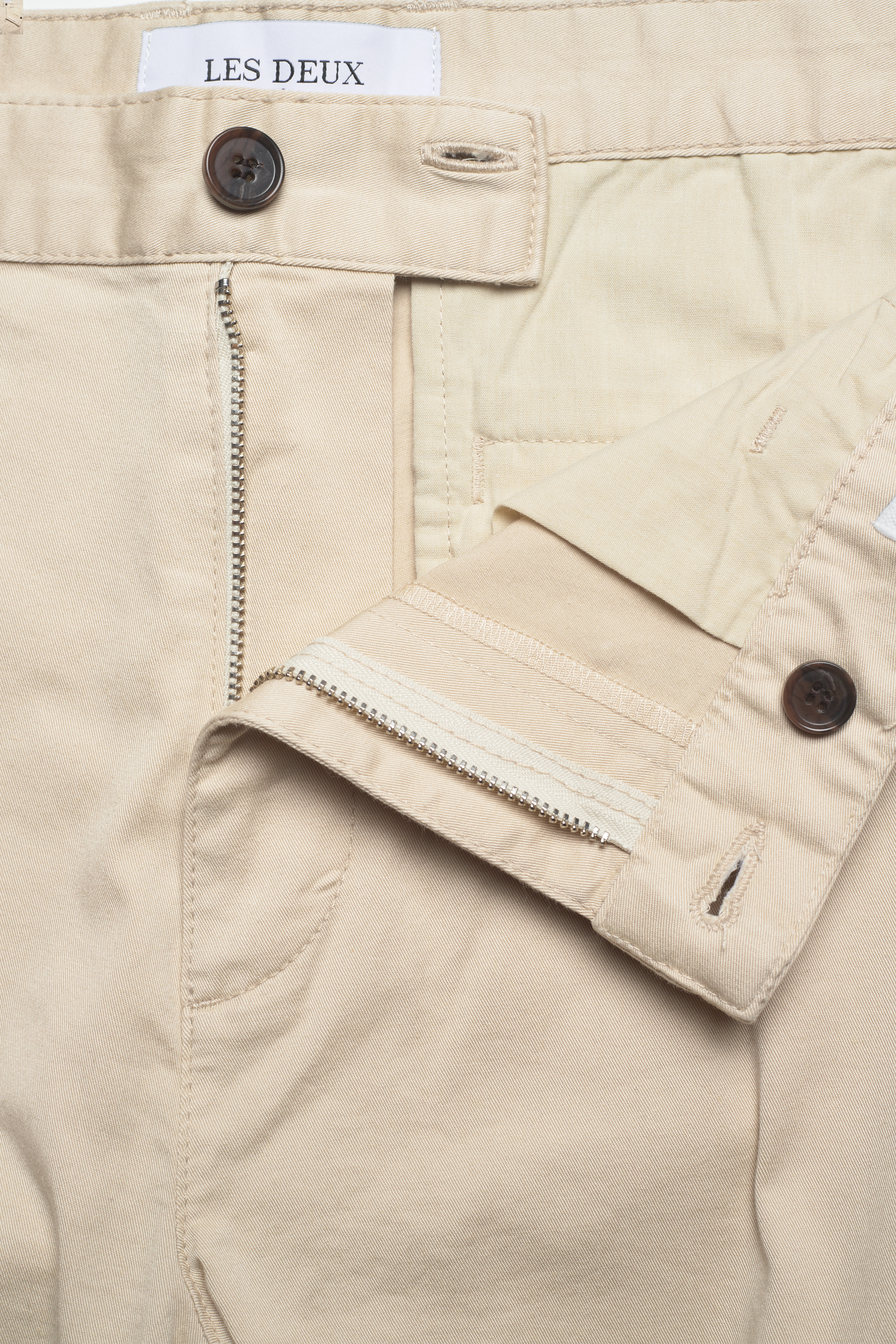 Les Deux - Pascal Reg Light Chino Pants - oyster grey - 5