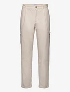 Parker Twill Cargo Pants - IVORY