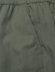 Les Deux - Otto Linen-Tencel Pants - vabaajapüksid - thyme green - 2