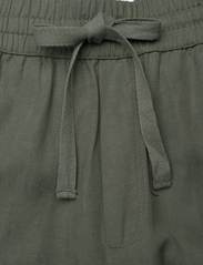 Les Deux - Otto Linen-Tencel Pants - kasdienio stiliaus kelnės - thyme green - 3