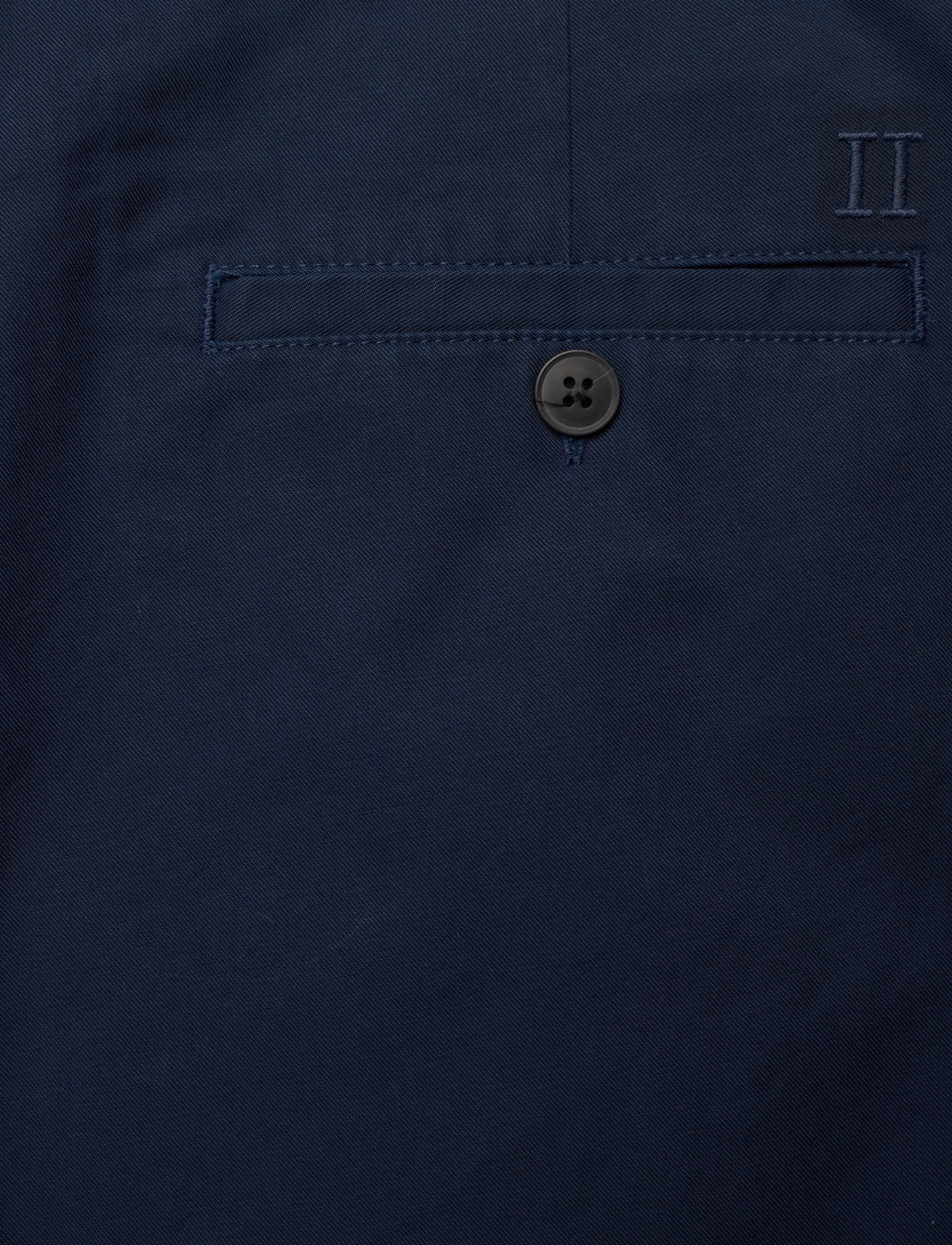 Les Deux - Parker Logo Twill Pants - dark navy - 4