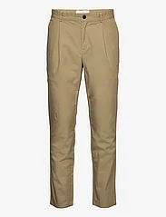Les Deux - Parker Logo Twill Pants - chino stila bikses - lead gray - 0