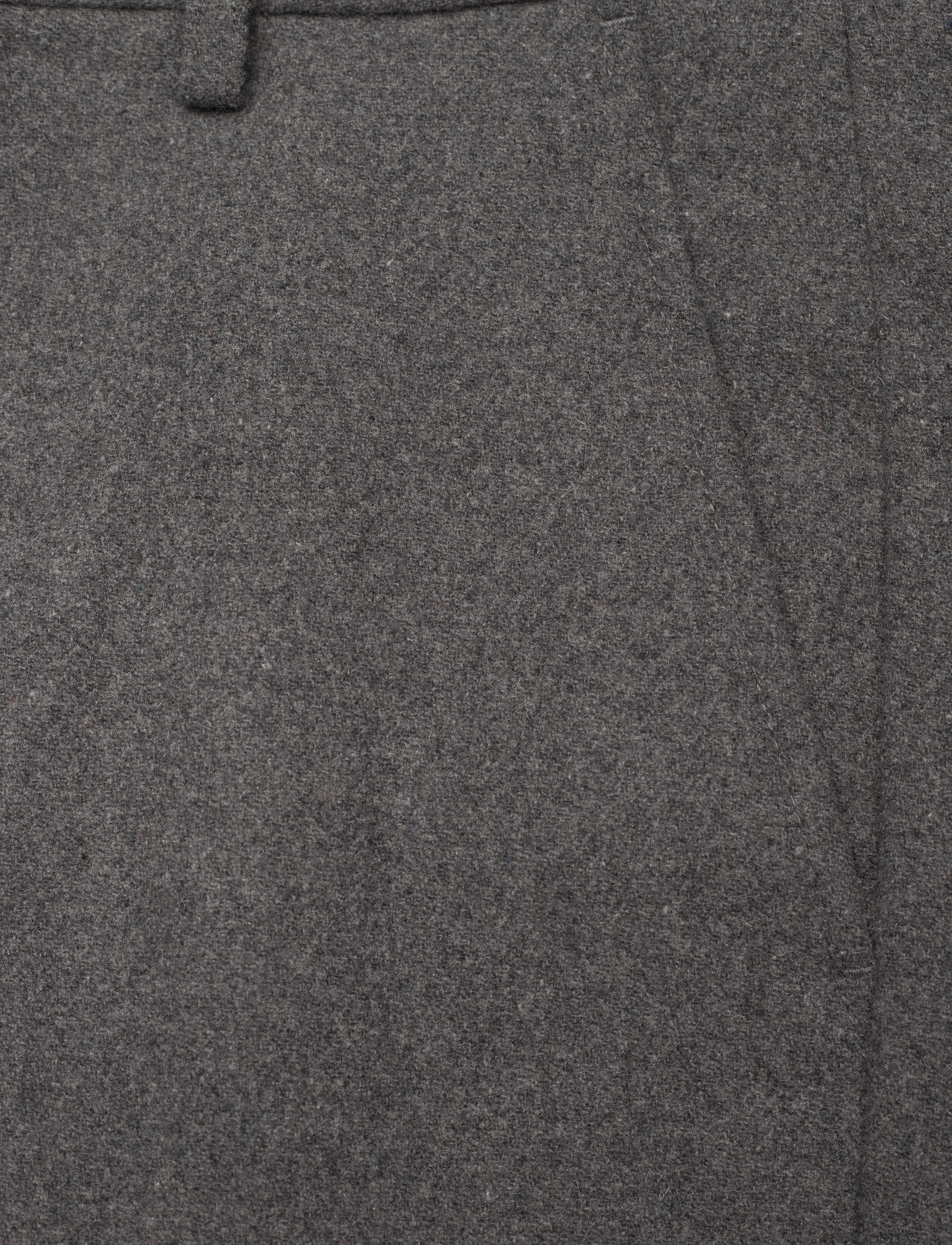 Les Deux - Como Reg Wool Suit Pants - dark grey melange - 2