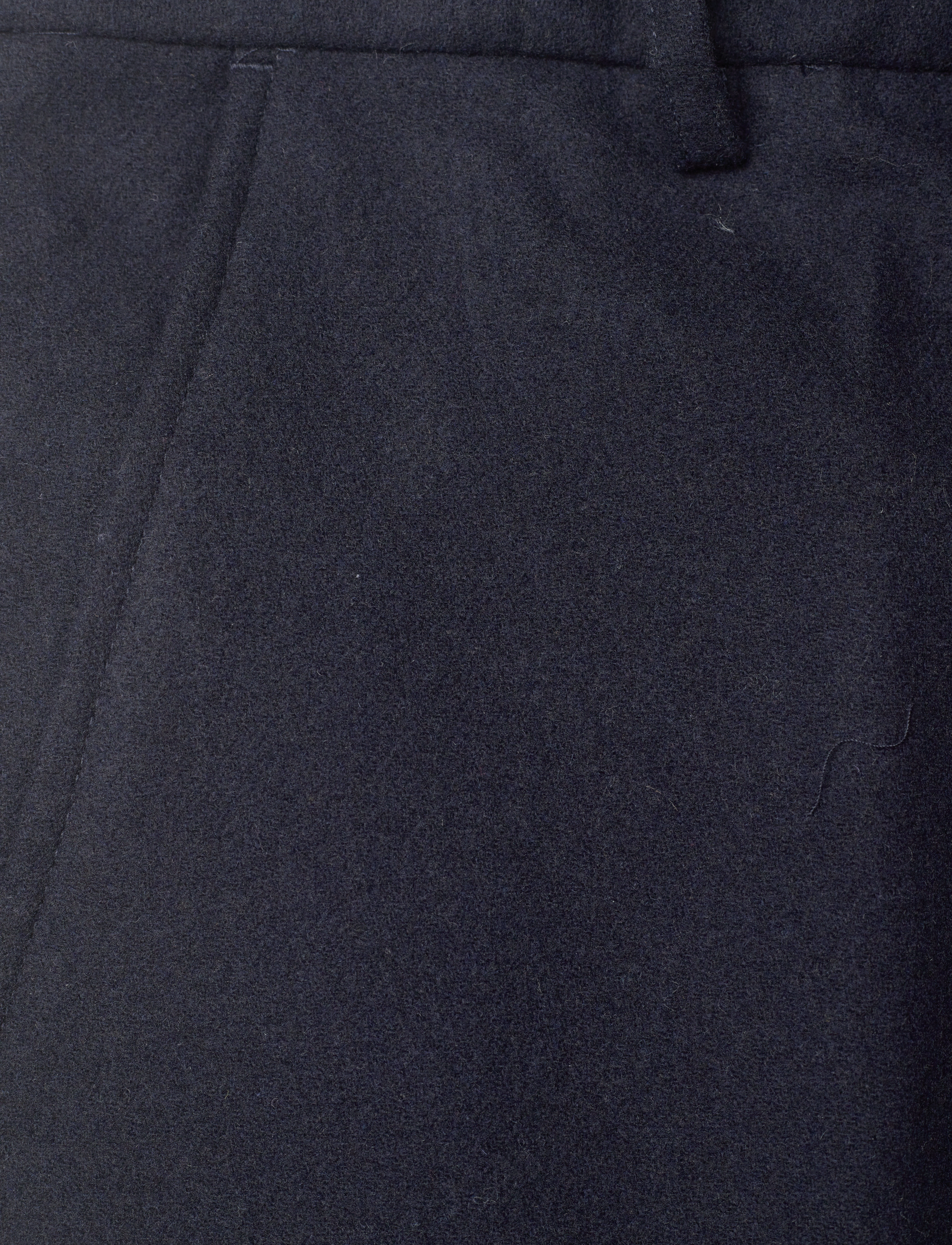 Les Deux - Como Reg Wool Suit Pants - dark navy - 2