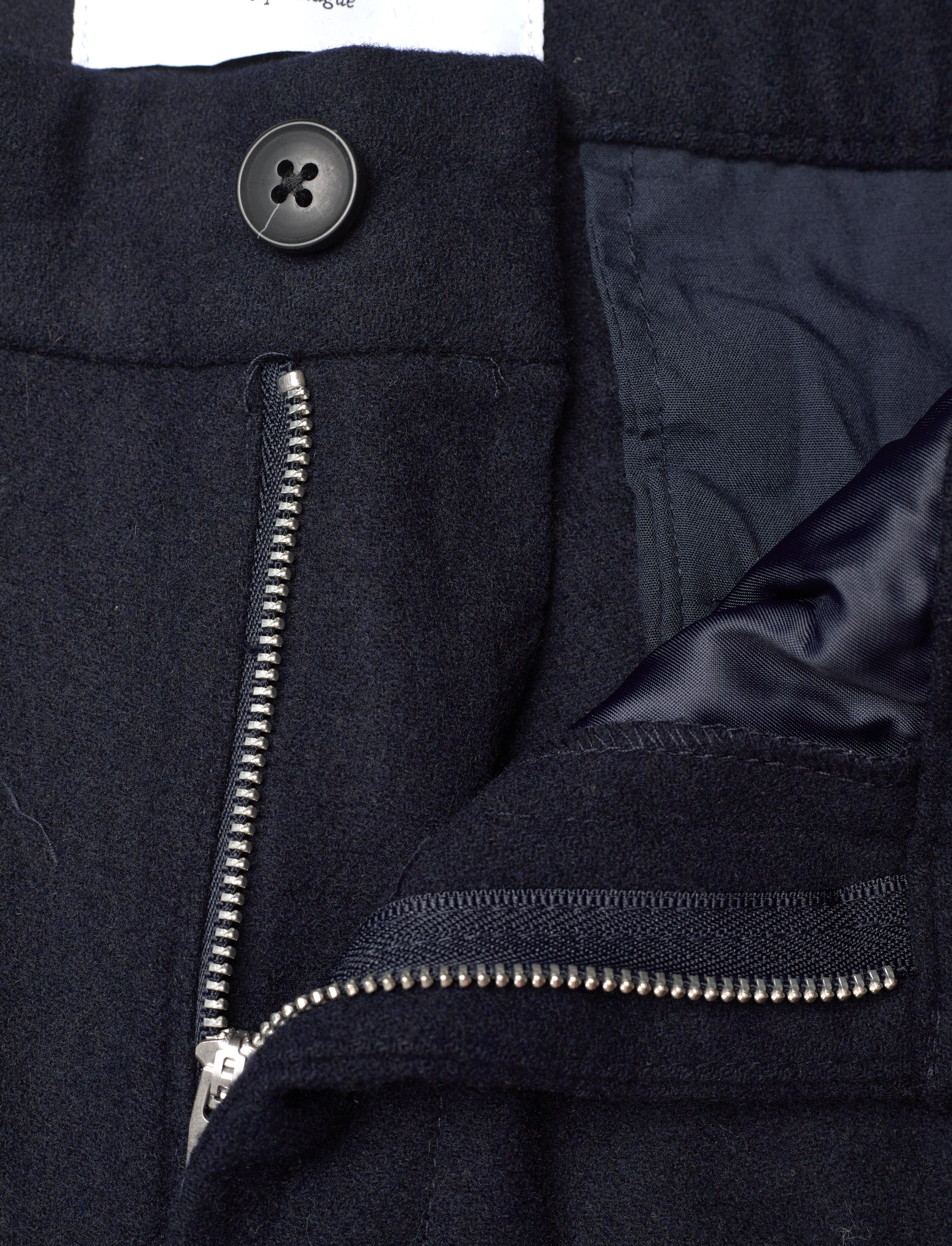 Les Deux - Como Reg Wool Suit Pants - dark navy - 3