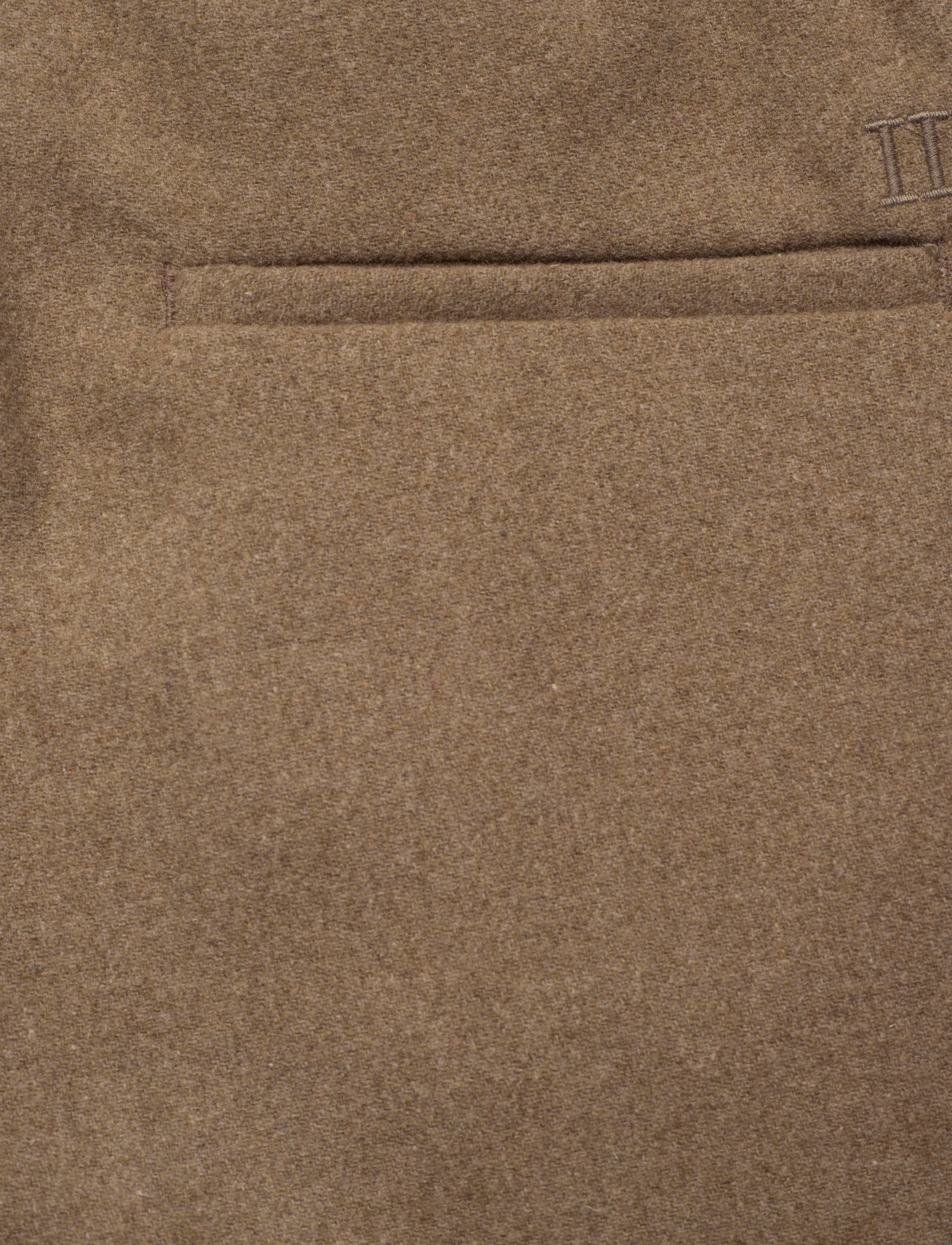 Les Deux - Patrick Drawstring Wool Pants - lead gray - 4