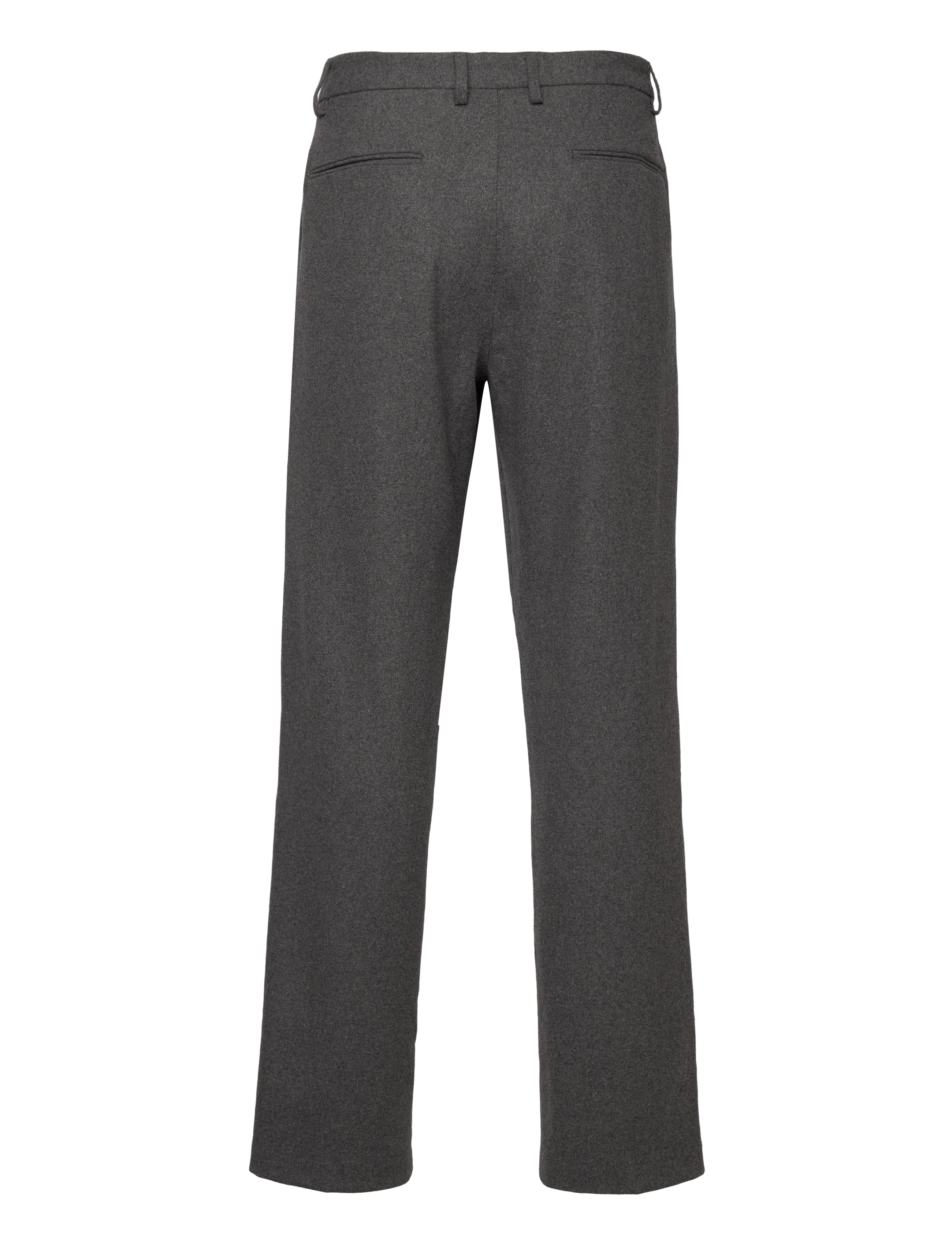Les Deux - Ralph Wool Pants - dark grey melange - 1