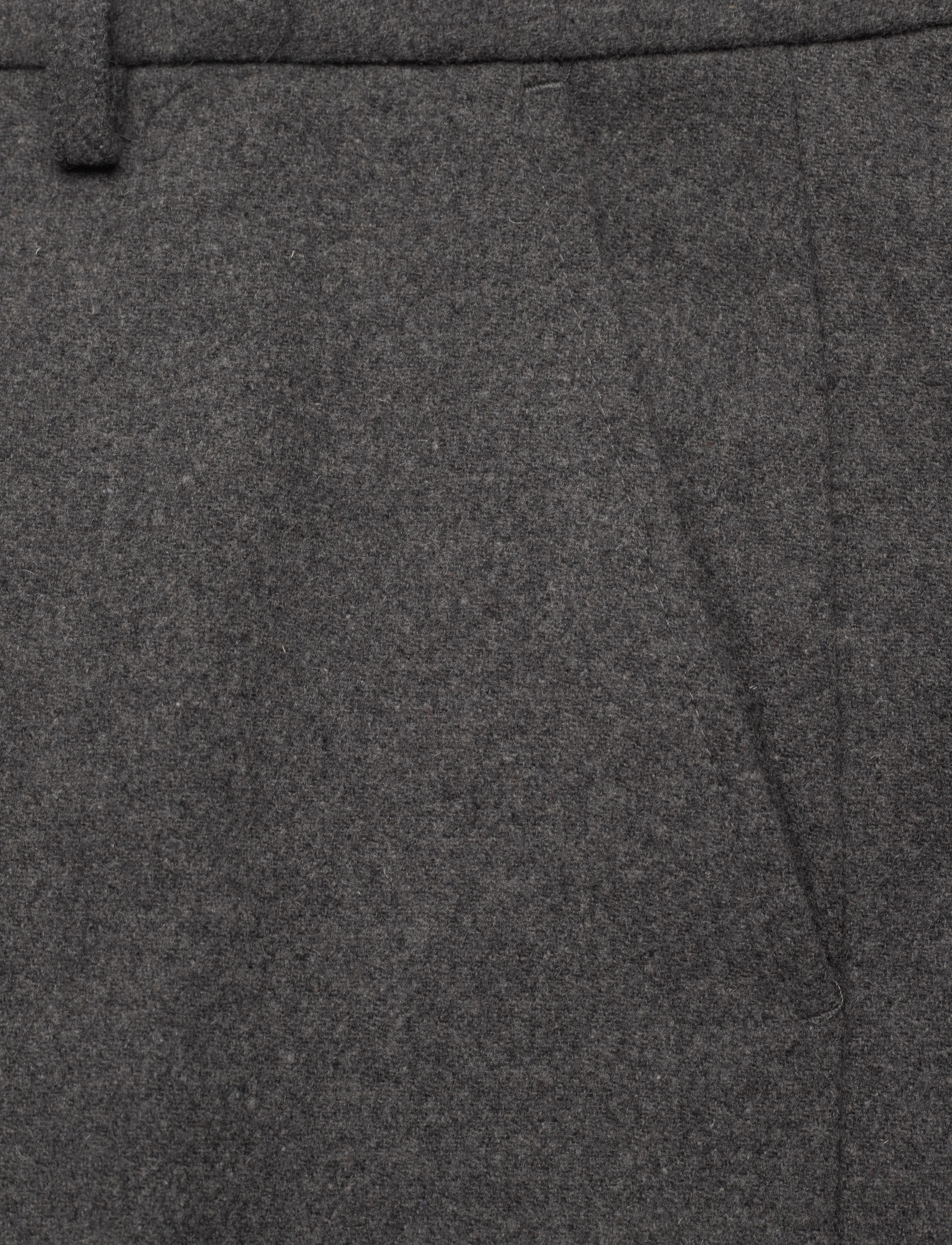 Les Deux - Ralph Wool Pants - dark grey melange - 2