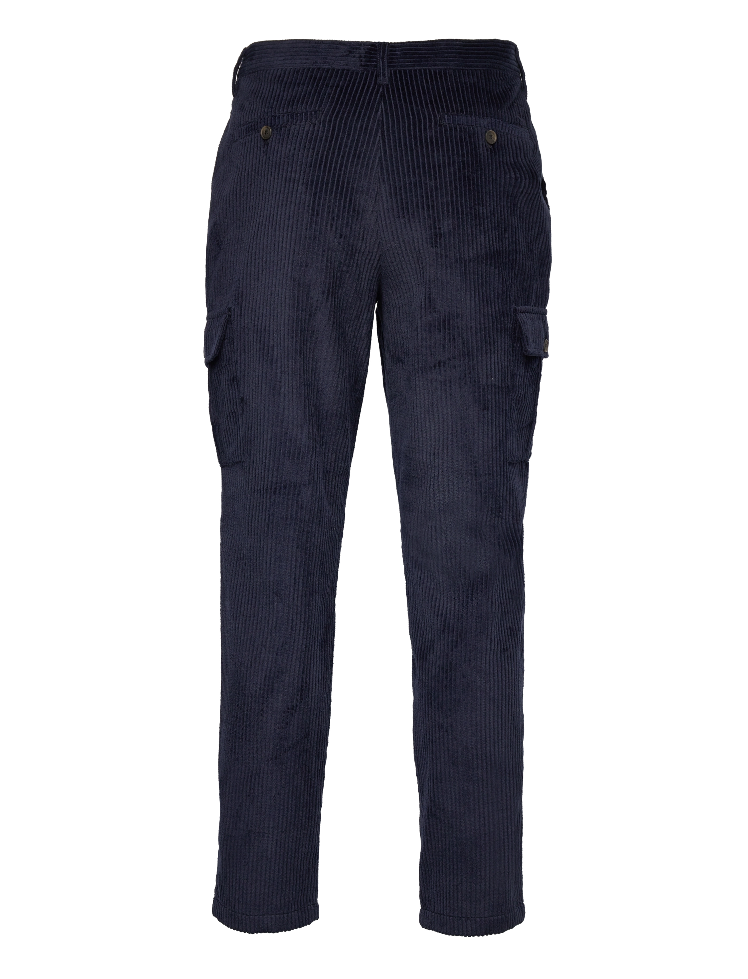 Les Deux - Parker Heavy Corduroy Cargo Pants - dark navy - 1
