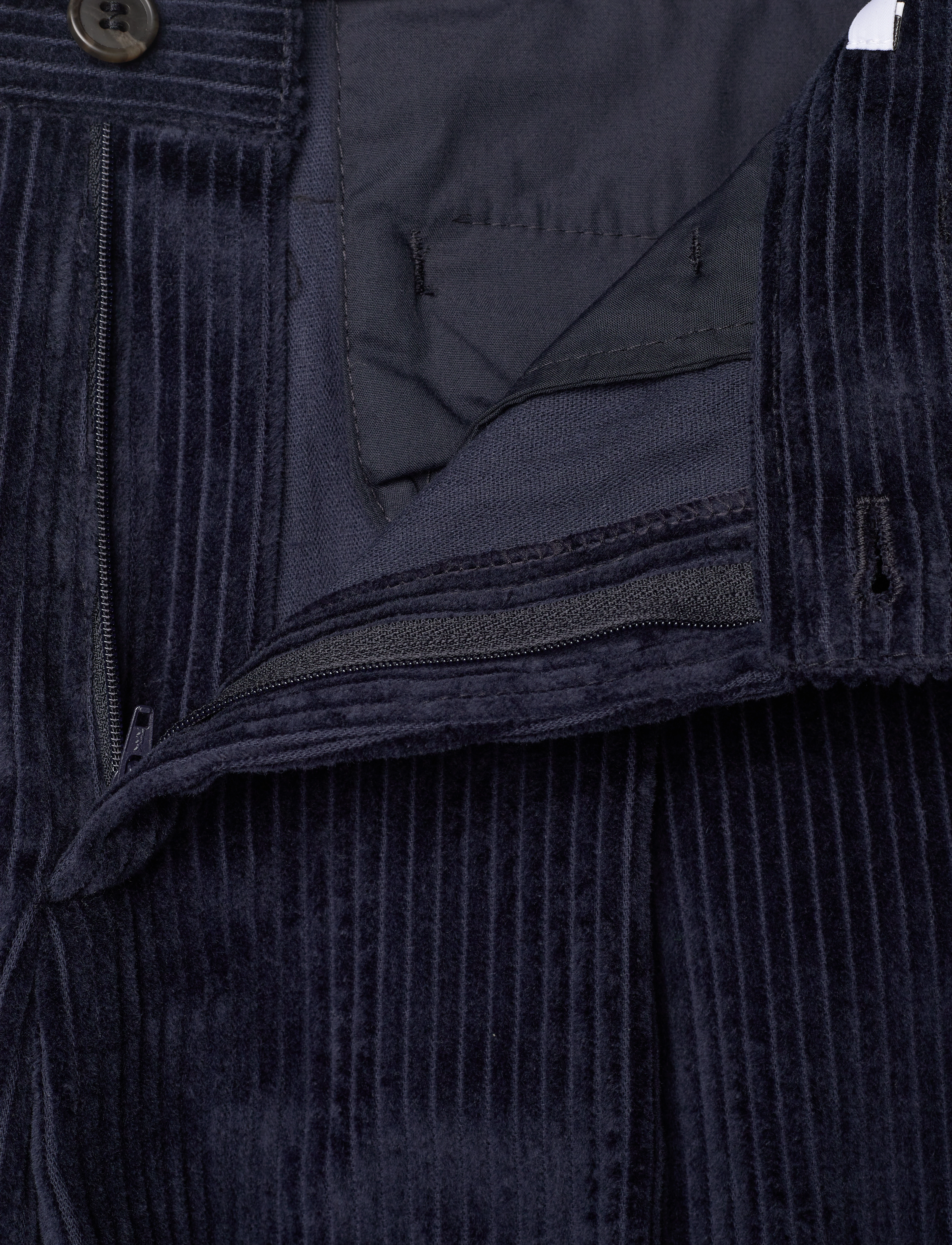 Les Deux - Parker Heavy Corduroy Cargo Pants - dark navy - 4
