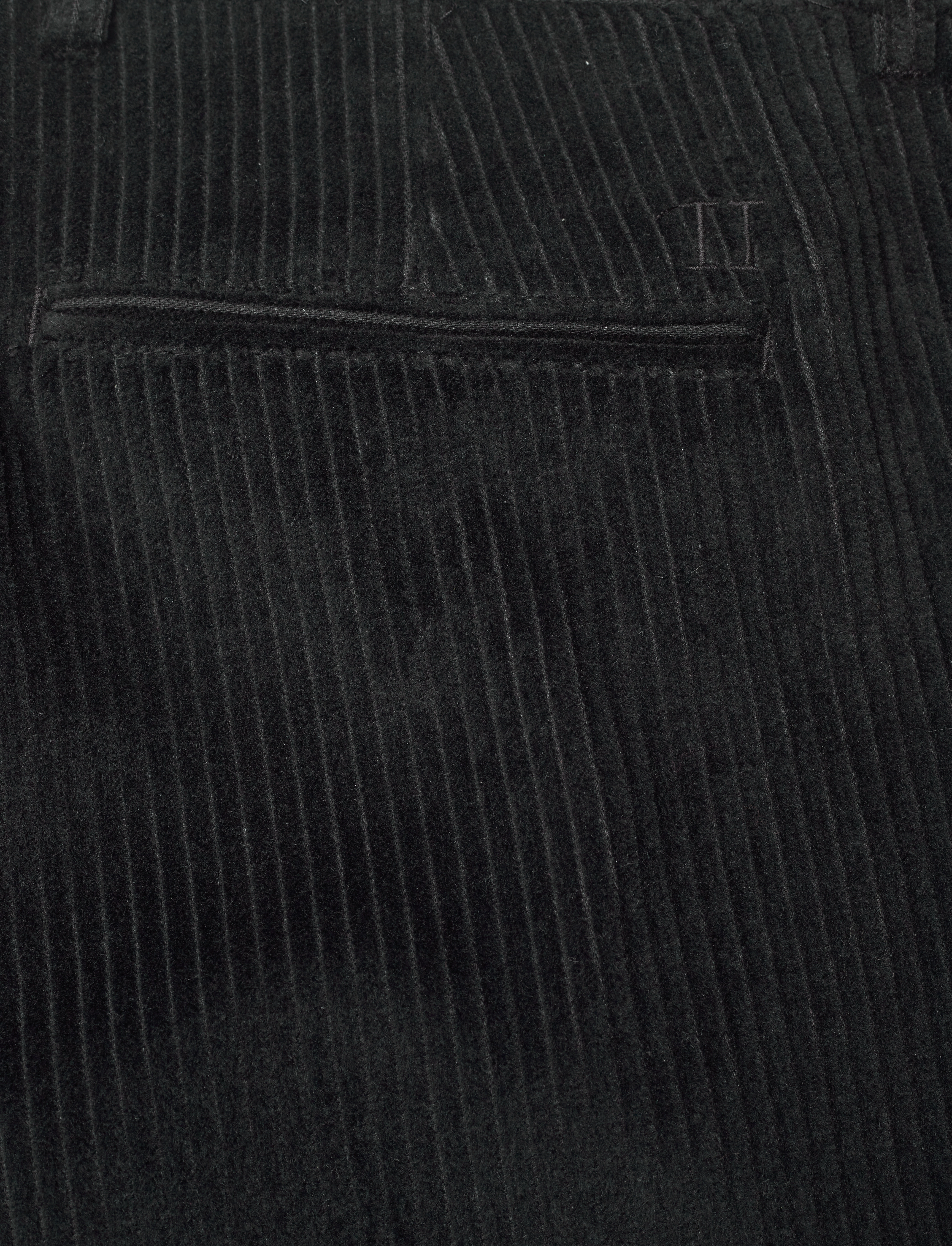 Les Deux - Como Reg Heavy Corduroy Pants - black - 4