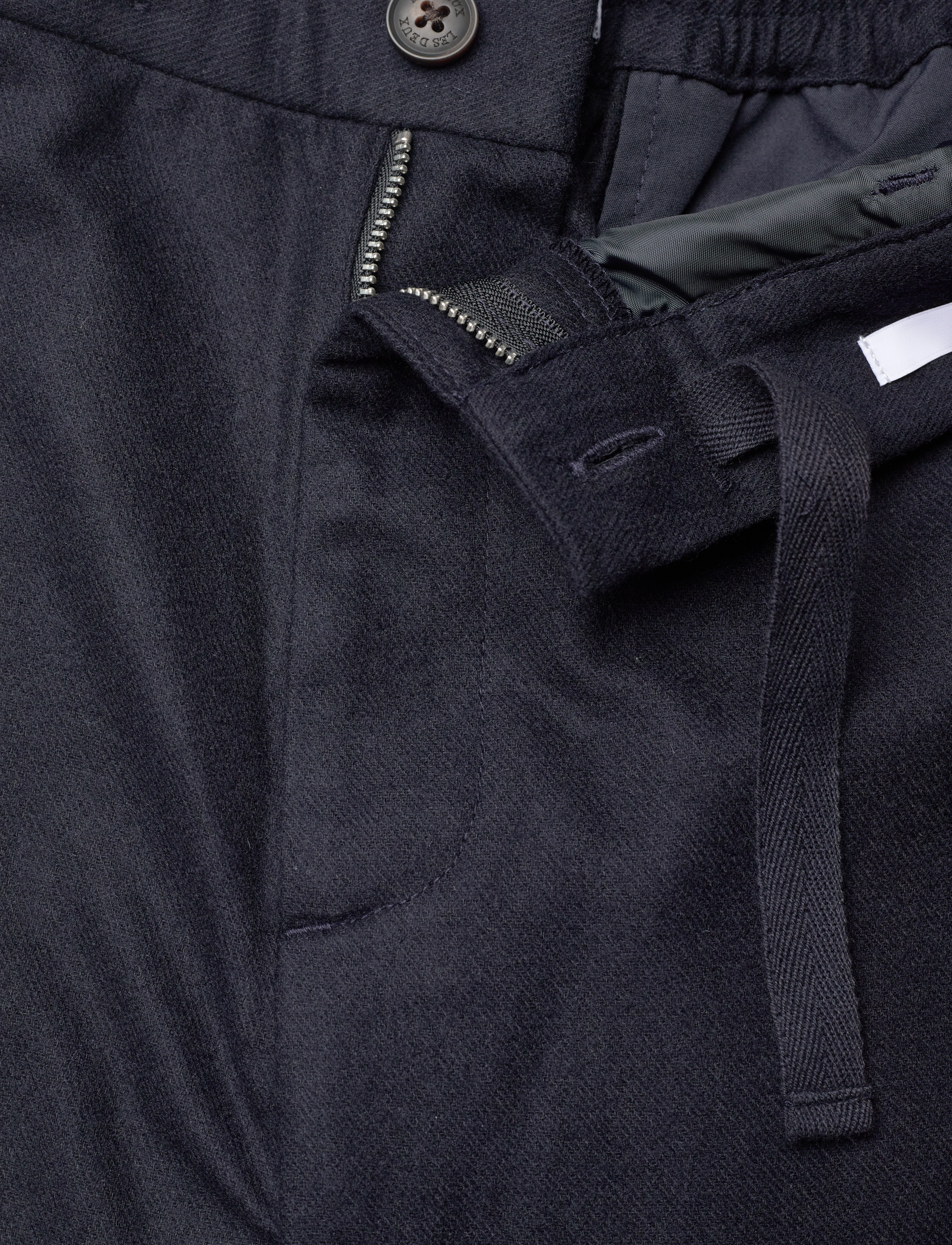 Les Deux - Pino Wool Pants 2.0 - dark navy - 3