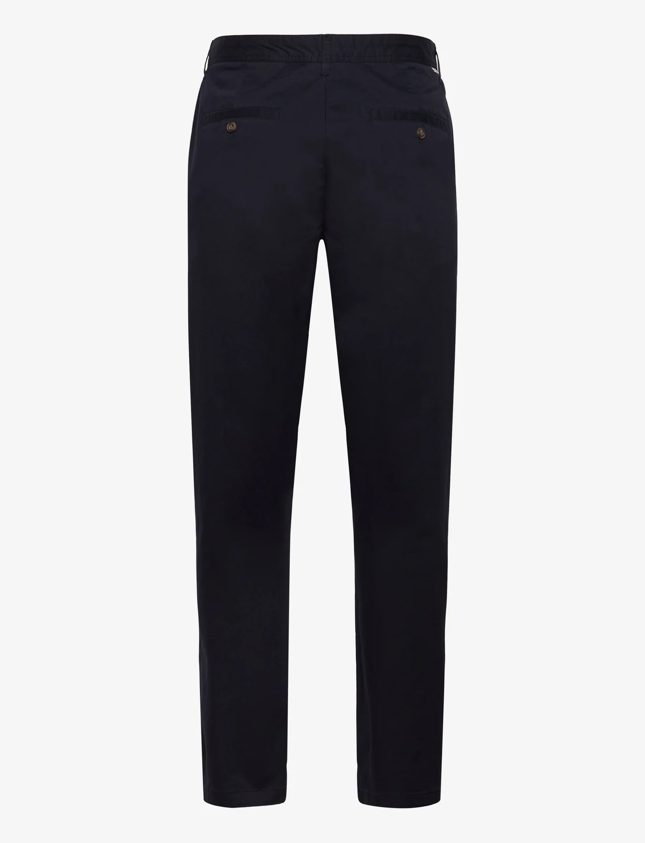 Les Deux - Jared Twill Chino Pants - chino stila bikses - dark navy - 1