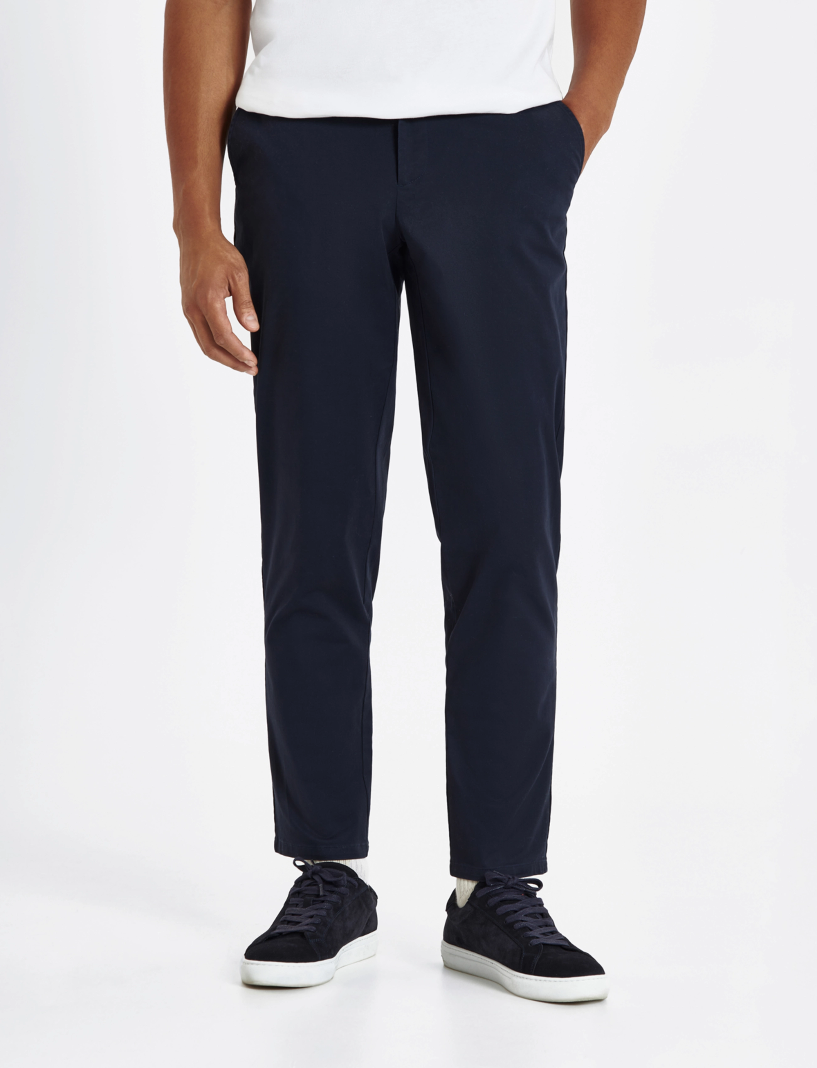 Les Deux - Jared Twill Chino Pants - chino püksid - dark navy - 5
