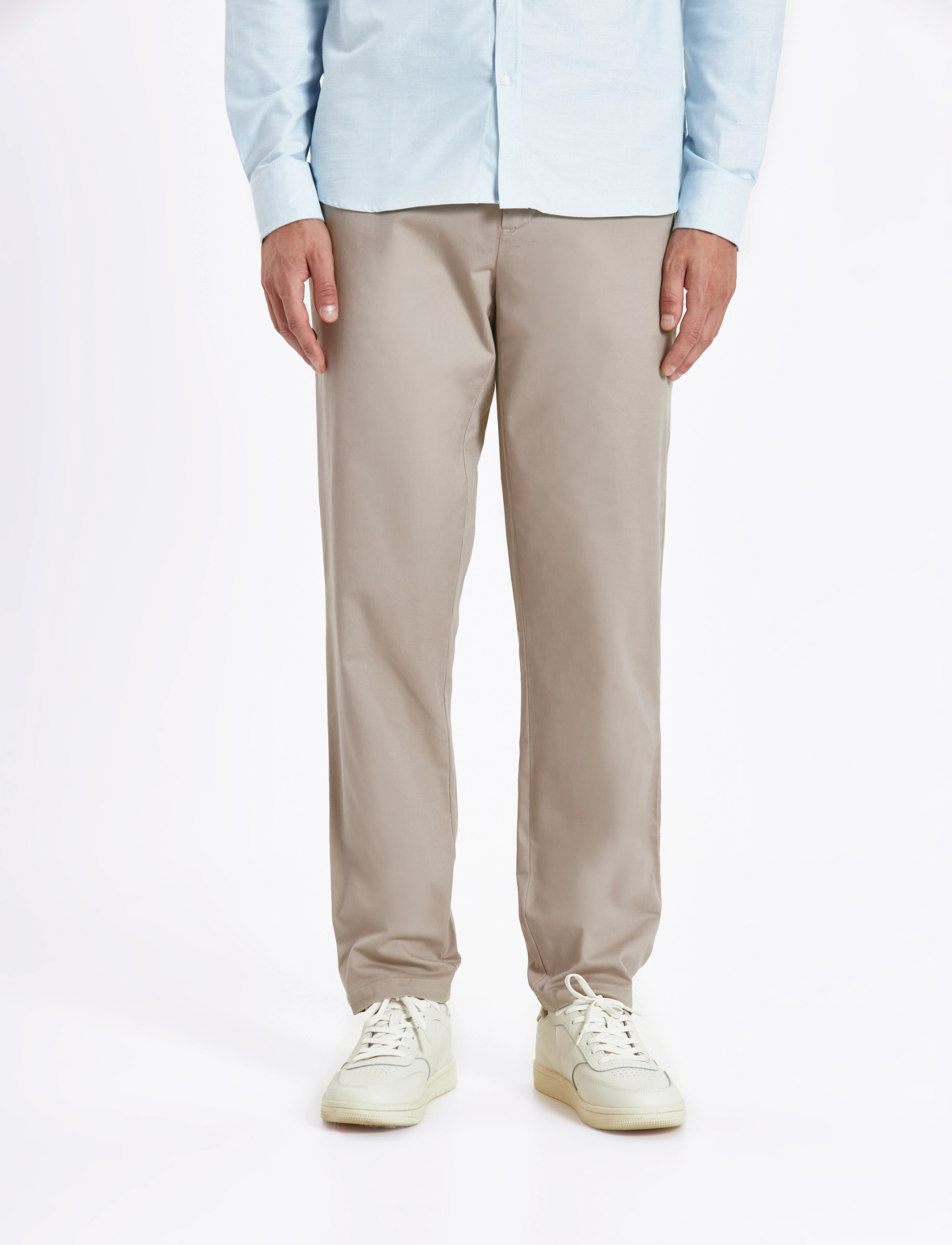 Les Deux - Jared Twill Chino Pants - chinot - dark sand - 5