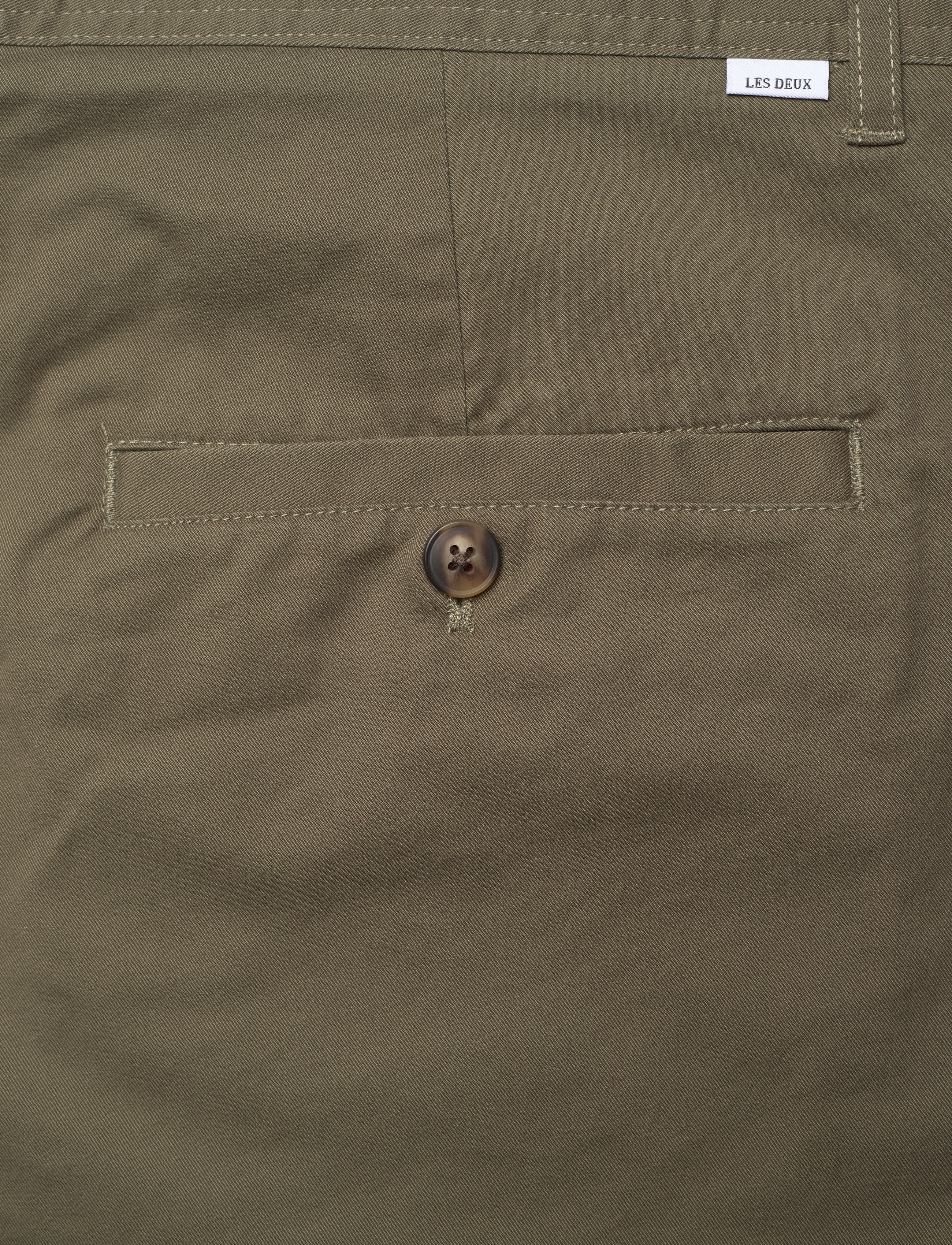 Les Deux - Jared Twill Chino Pants - chinos - olive night - 5