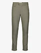 Como 2-Tone Suit Pants - OLIVE NIGHT/LIGHT SAND