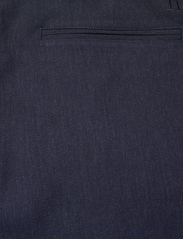 Les Deux - Como Reg Wool Mélange Suit Pants - pohjoismainen tyyli - dark navy melange - 4