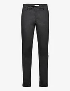 Como Cotton Suit Pants - BLACK