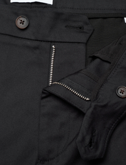 Les Deux - Como Cotton Suit Pants - jakkesætsbukser - black - 3