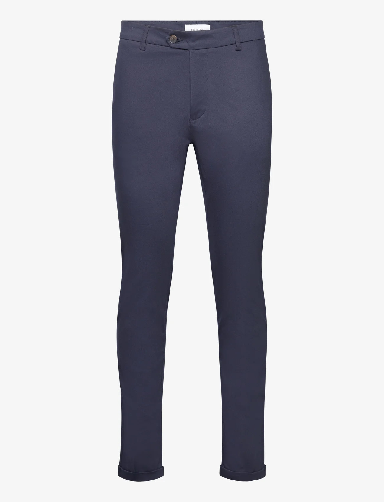 Les Deux - Como Cotton Suit Pants - nordic style - dark navy - 1
