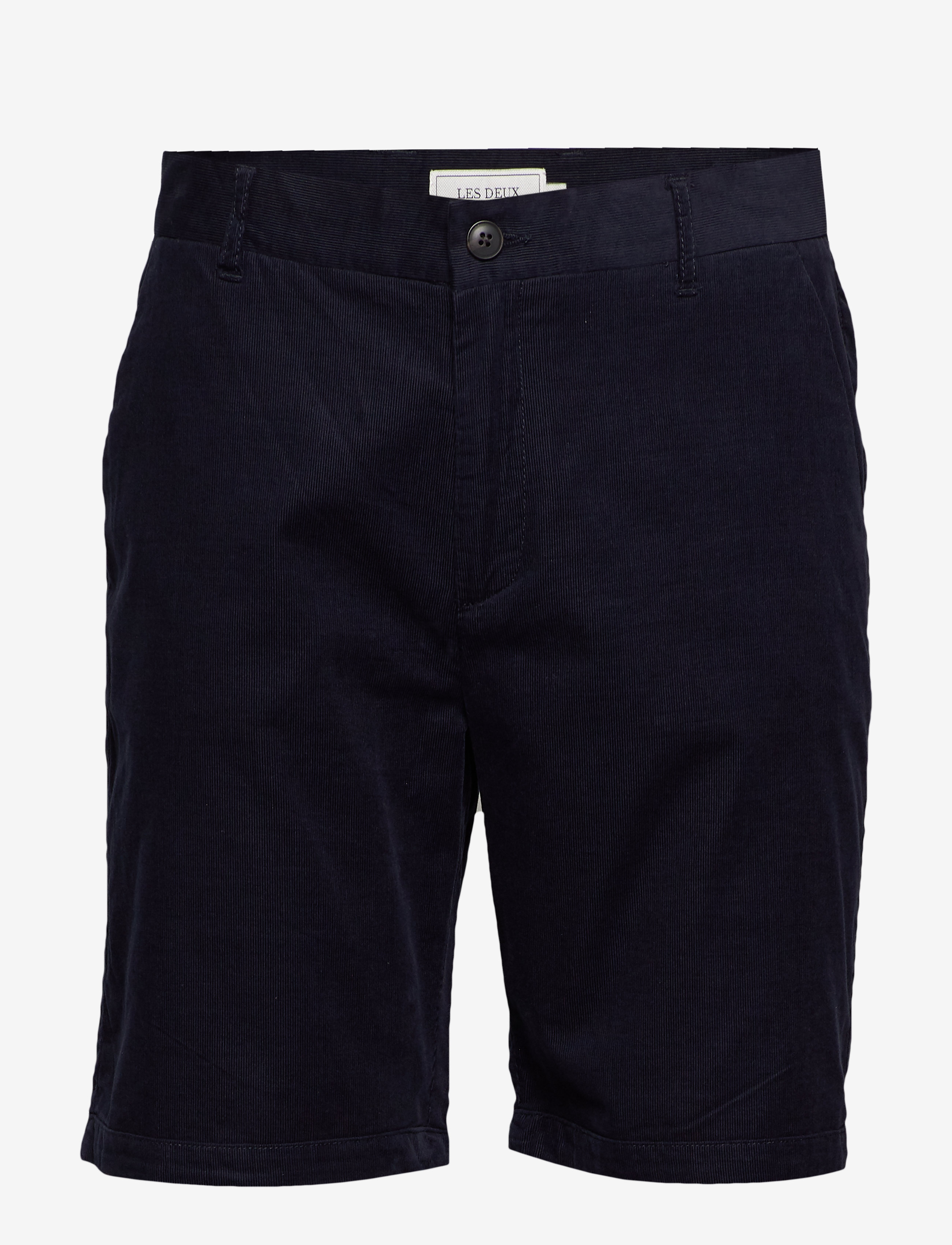 Les Deux - Felix Corduroy Light Shorts - dark navy - 0