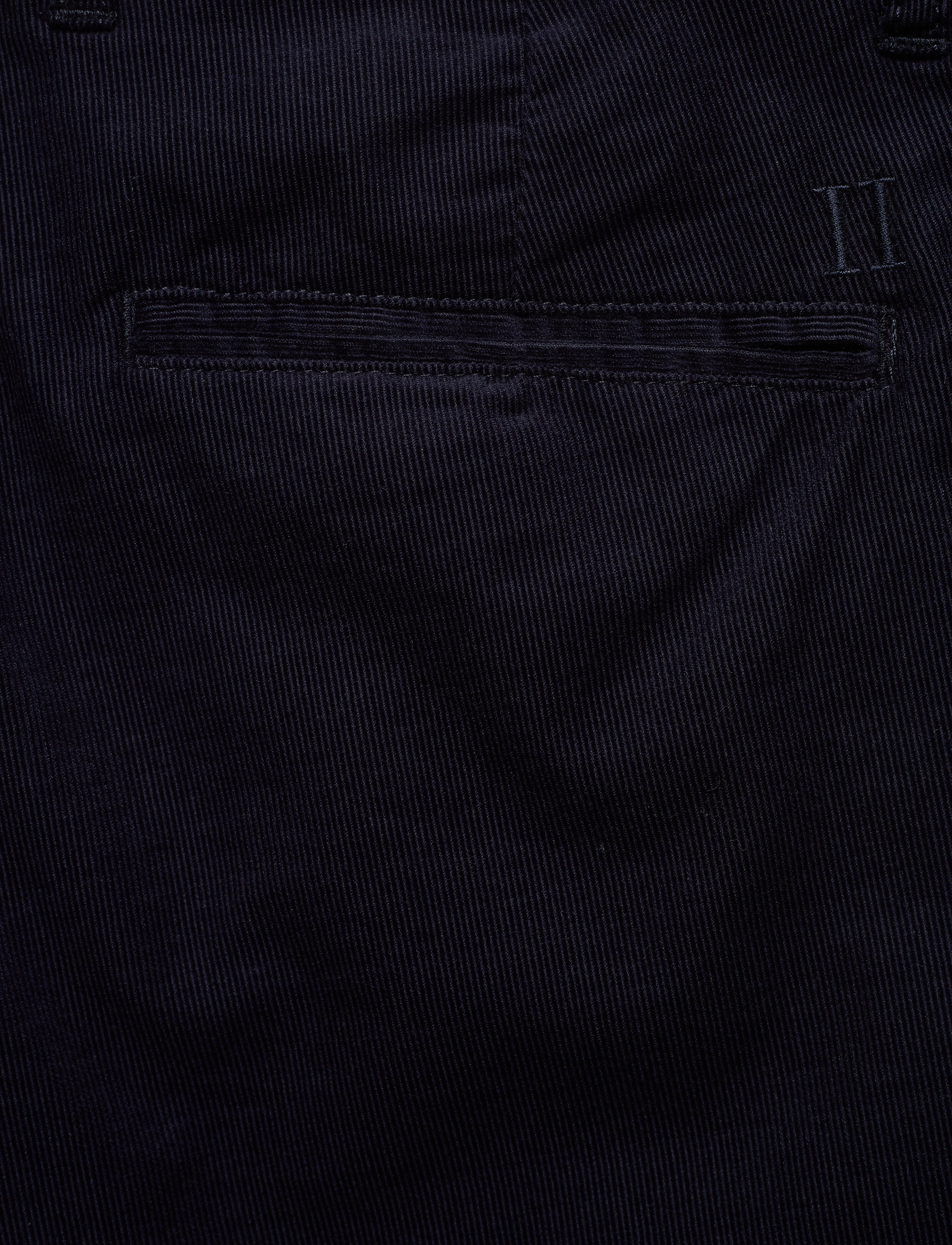 Les Deux - Felix Corduroy Light Shorts - dark navy - 4