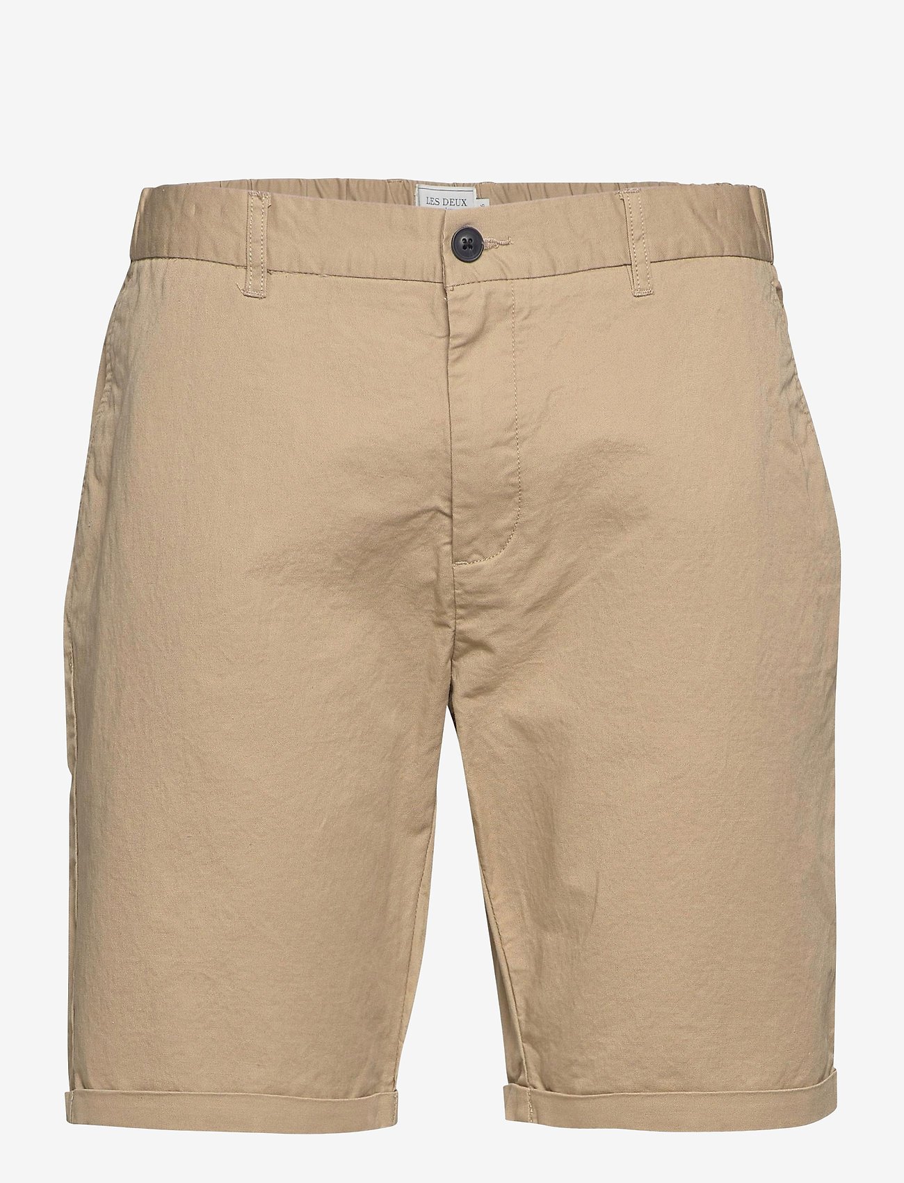 Les Deux - Pino Linen Shorts - grey sand - 0