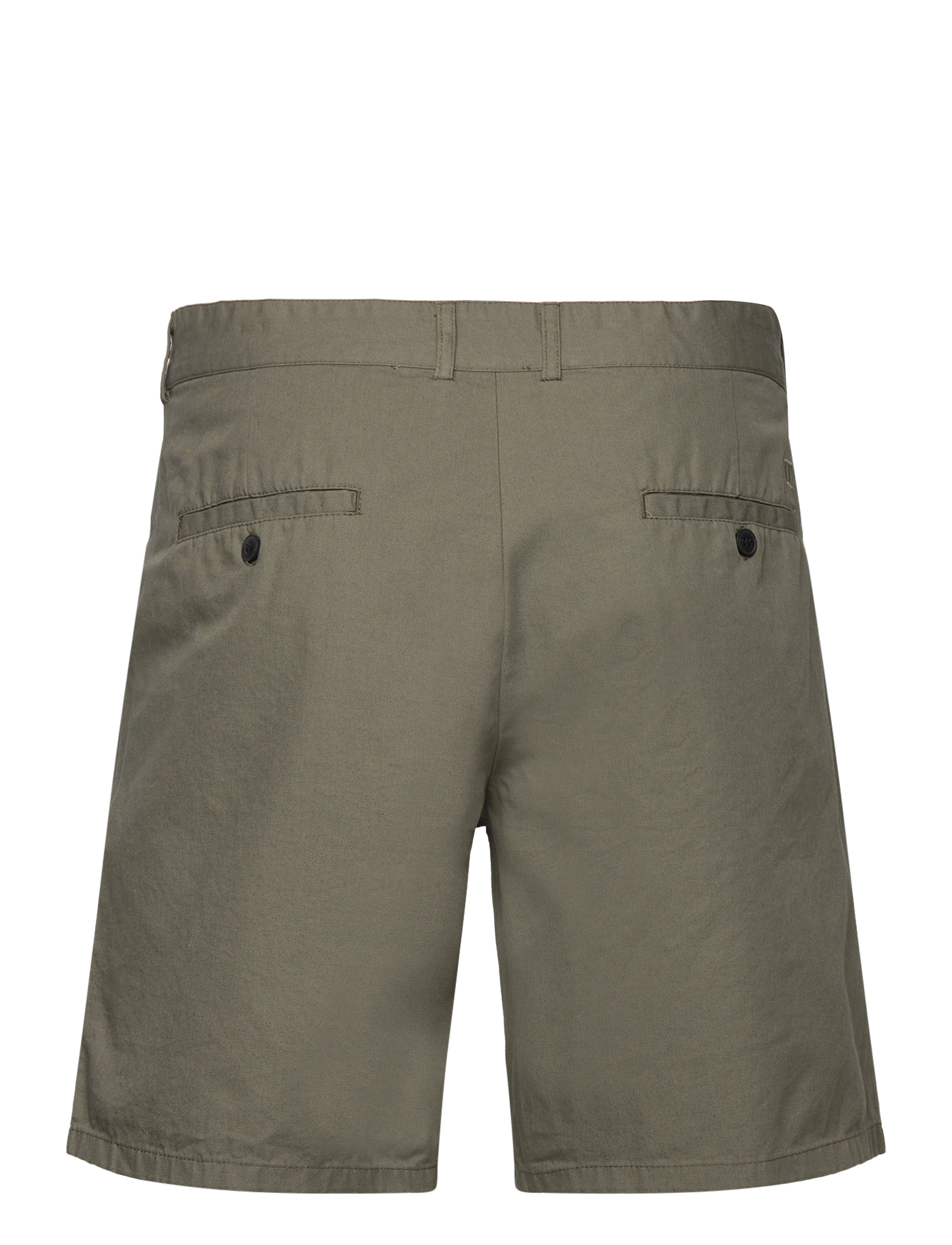 Les Deux - Parker Twill Shorts - olive night - 1