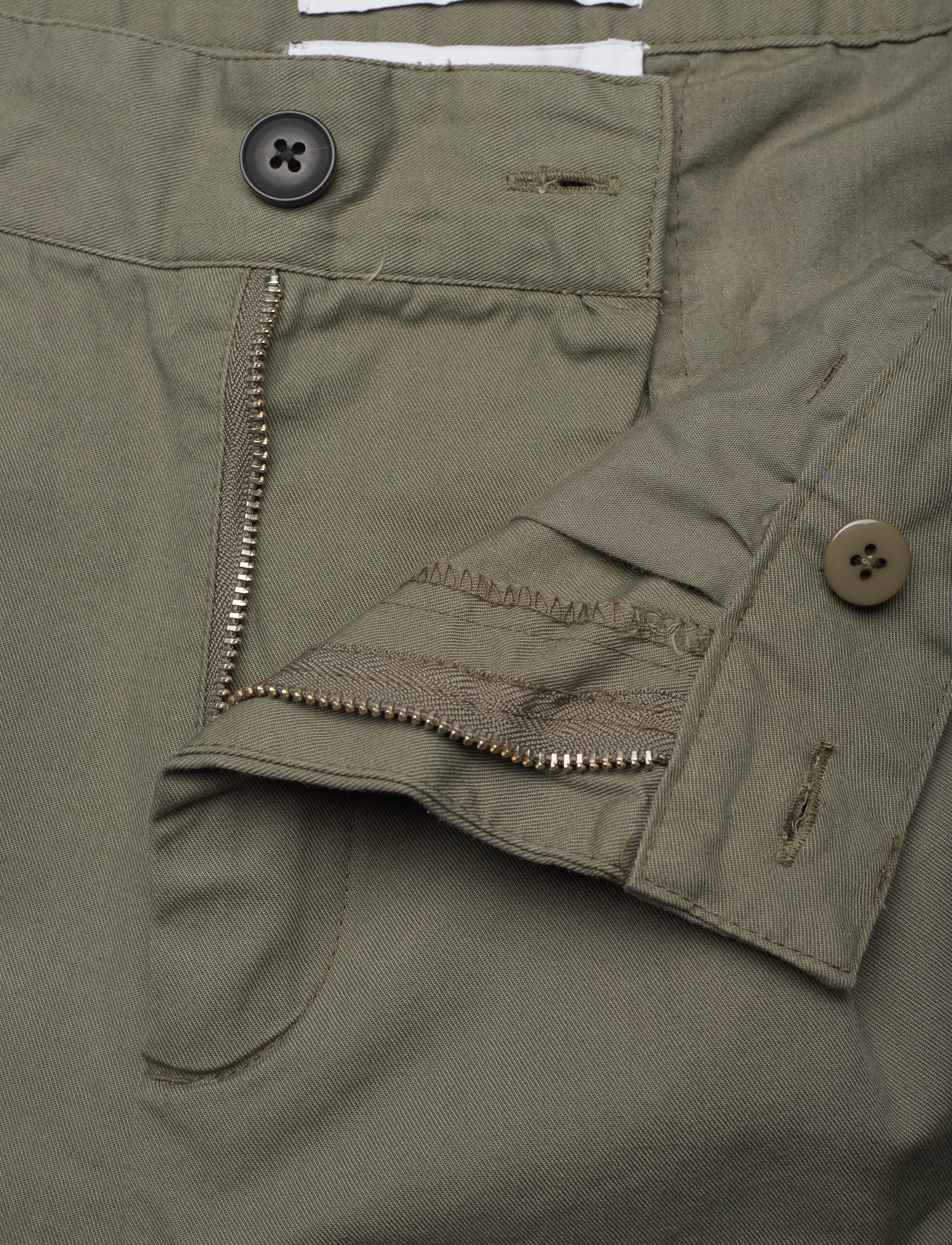 Les Deux - Parker Twill Shorts - olive night - 3