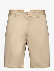 Les Deux - Como Reg Cotton-Linen Shorts - chino-shortsit - dark sand - 0