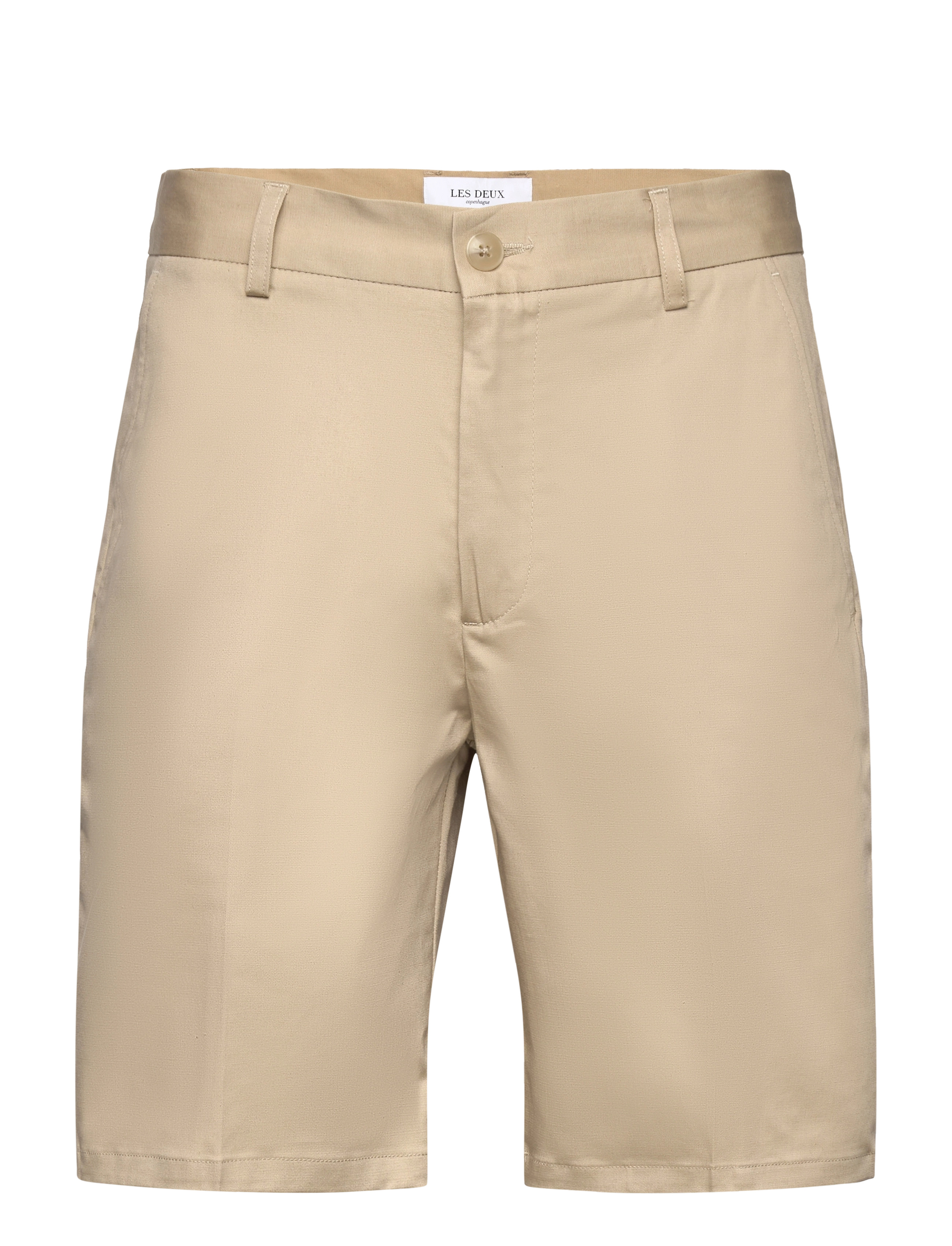 Les Deux Como Reg Cotton-Linen Shorts - Les Deux - DARK SAND / beige