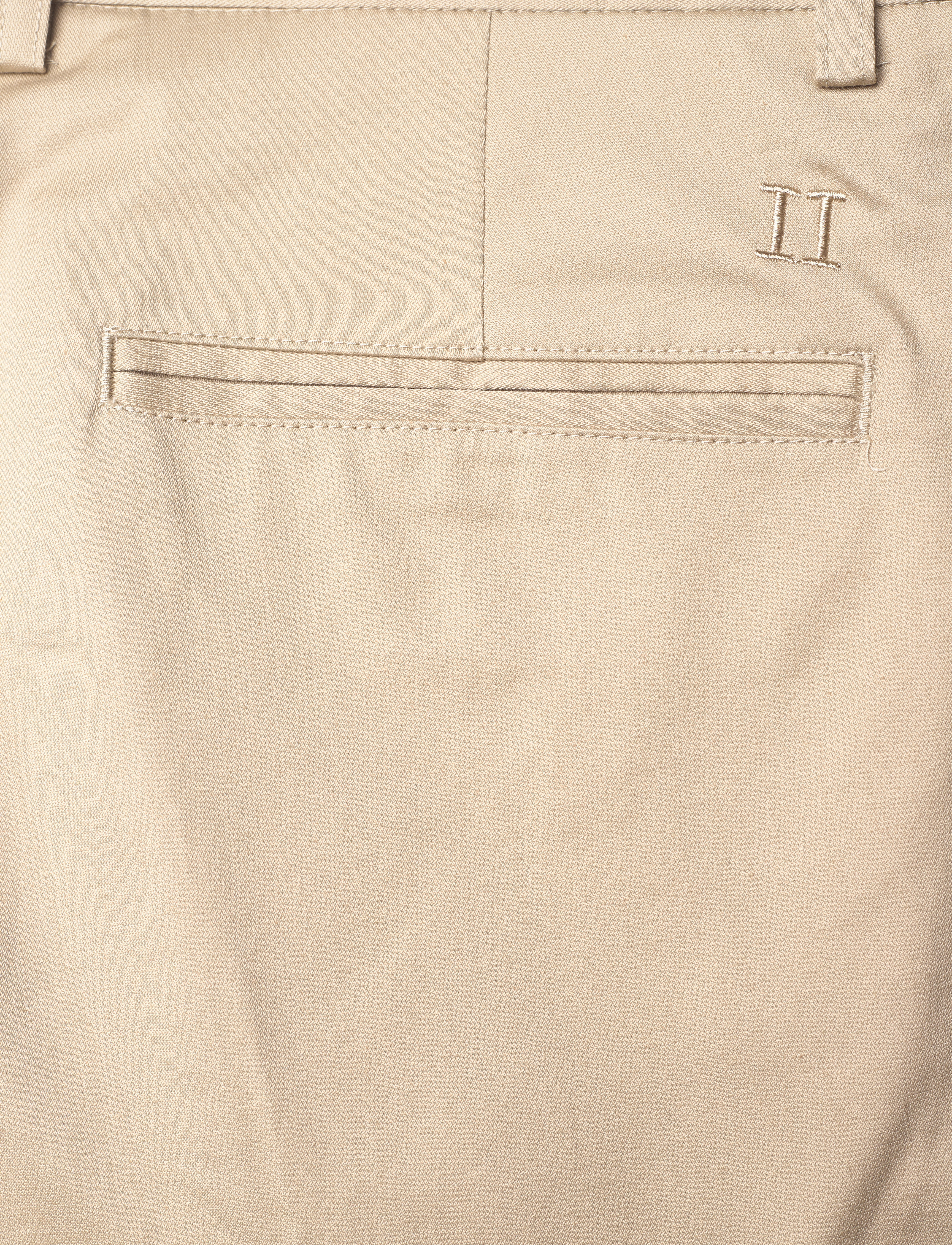 Les Deux - Como Reg Cotton-Linen Shorts - chino shorts - dark sand - 4