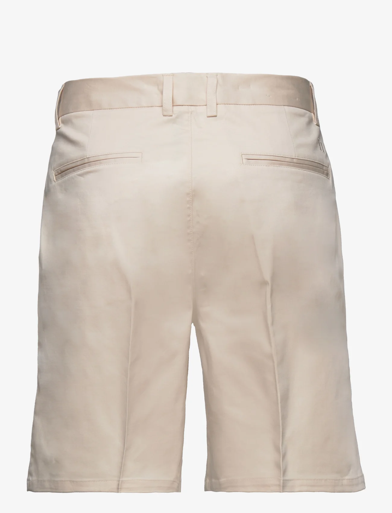 Les Deux - Como Reg Cotton-Linen Shorts - chino lühikesed püksid - ivory - 1