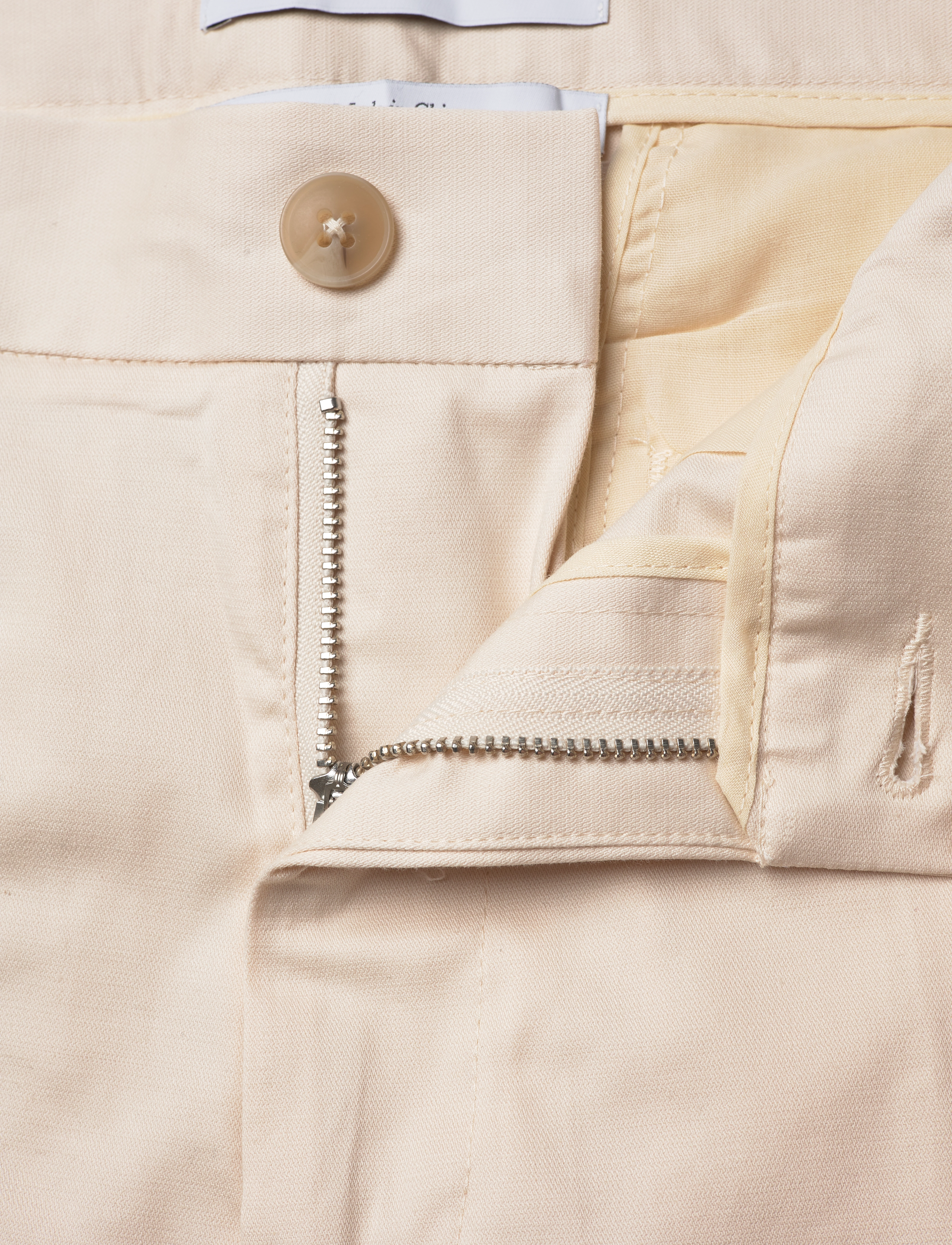 Les Deux - Como Reg Cotton-Linen Shorts - chino shorts - ivory - 3