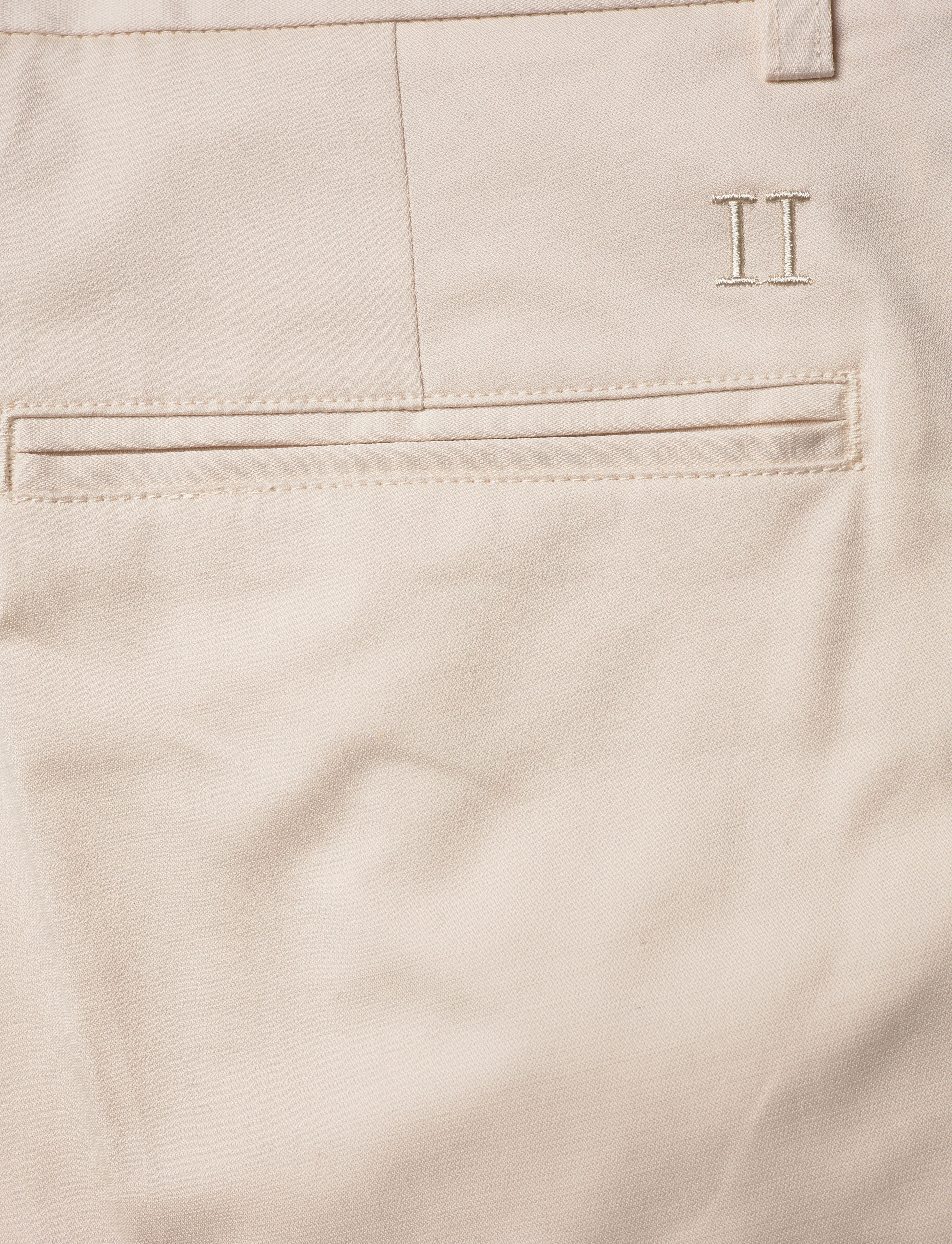 Les Deux - Como Reg Cotton-Linen Shorts - chino shorts - ivory - 4