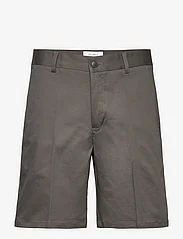 Les Deux - Como Reg Cotton-Linen Shorts - chino stila šorti - raven - 0