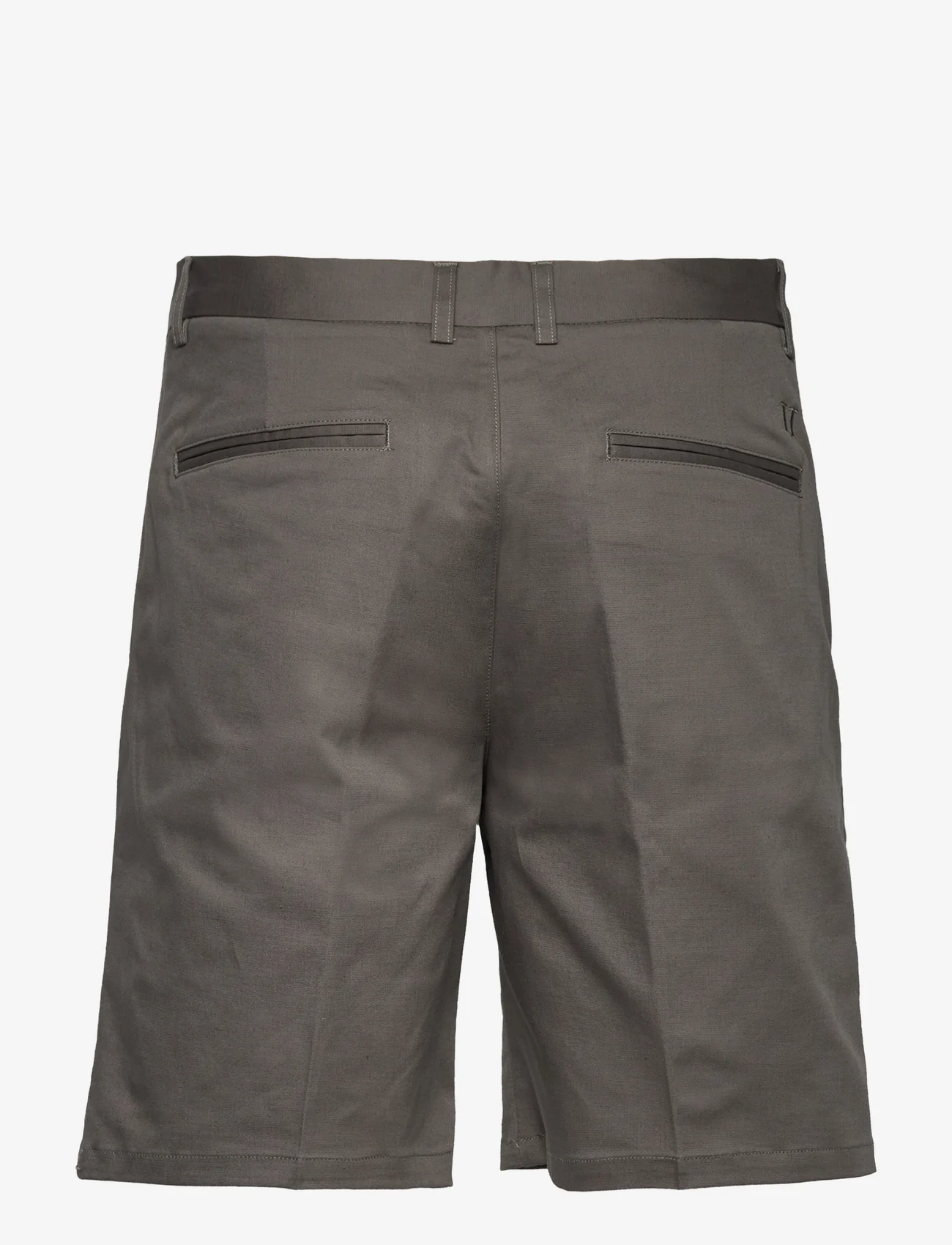 Les Deux - Como Reg Cotton-Linen Shorts - chino lühikesed püksid - raven - 1