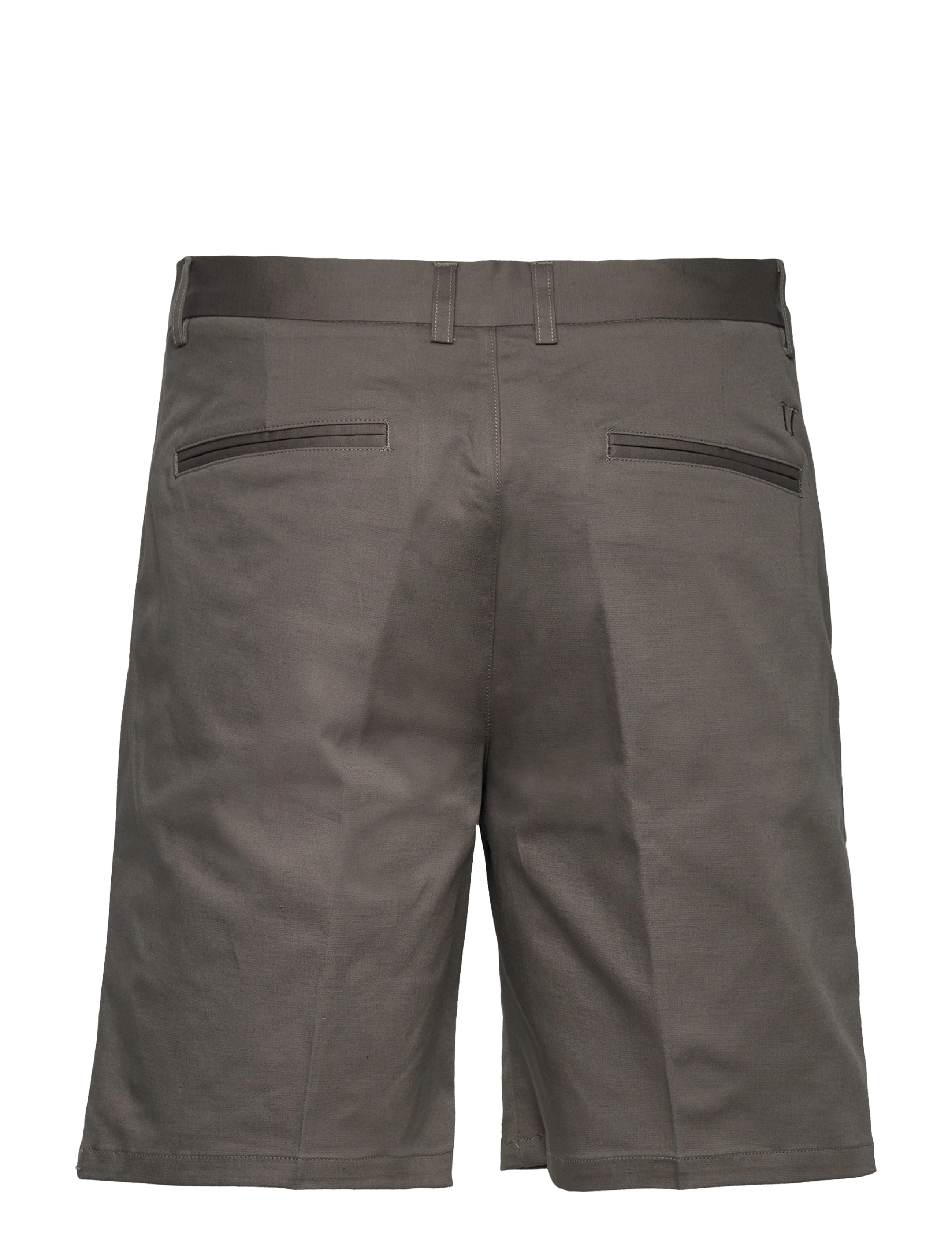 Les Deux - Como Reg Cotton-Linen Shorts - chino shorts - raven - 1