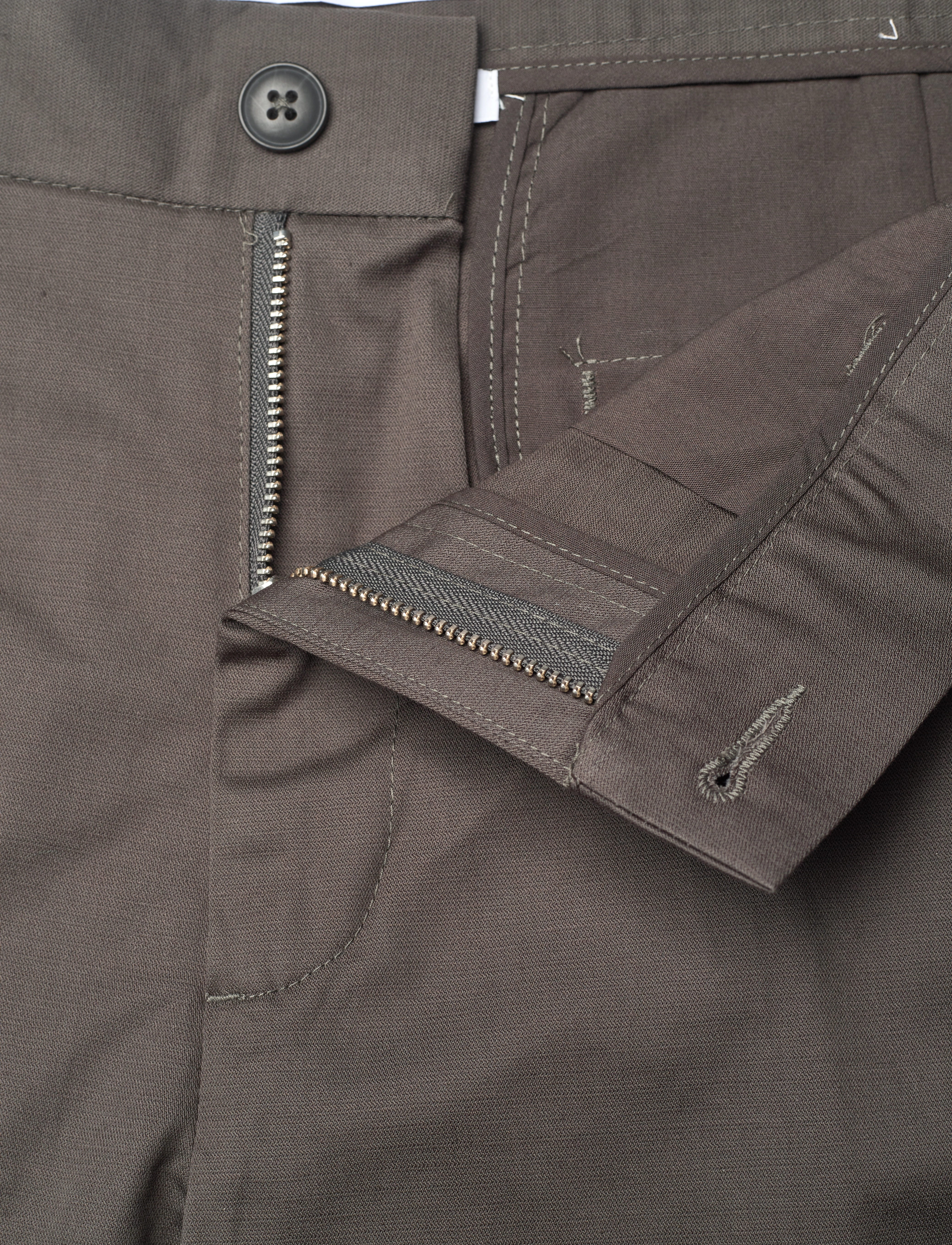 Les Deux - Como Reg Cotton-Linen Shorts - chino shorts - raven - 3