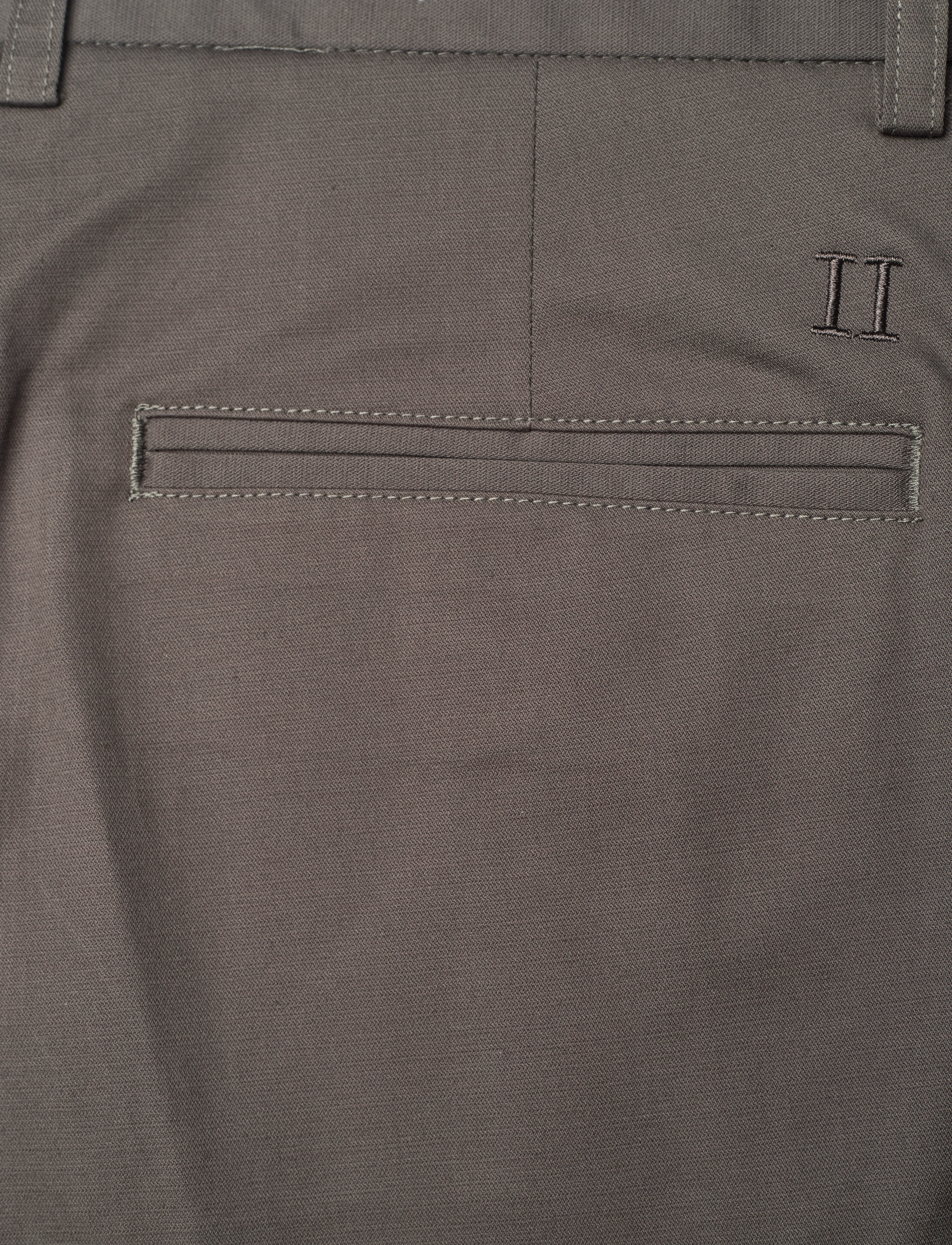 Les Deux - Como Reg Cotton-Linen Shorts - chino shorts - raven - 4