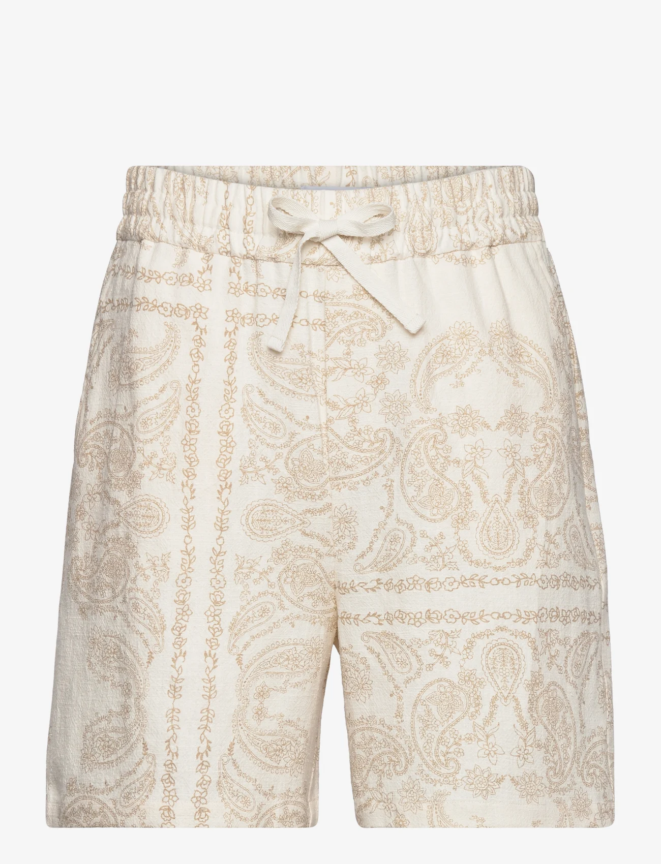 Les Deux - Lesley Paisley Shorts - nordic style - light ivory - 0
